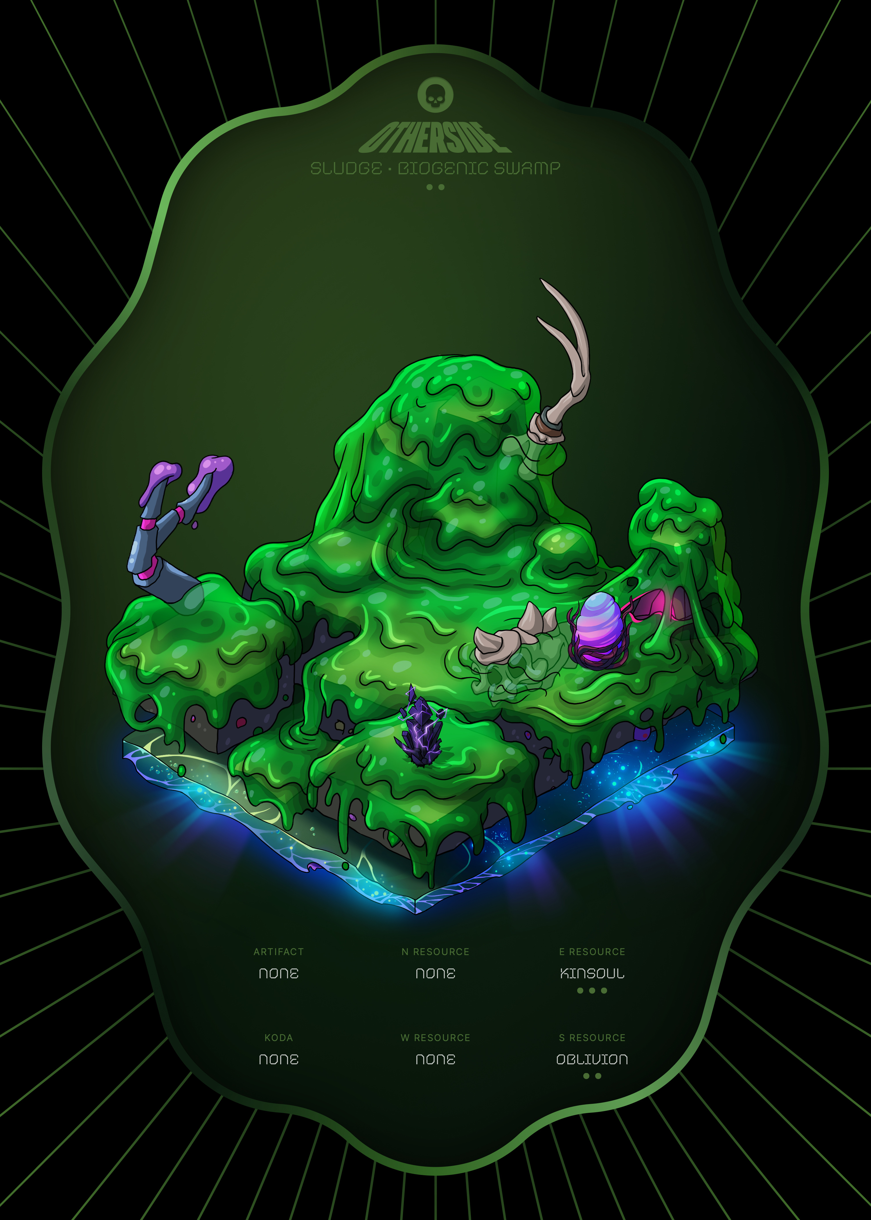 Otherdeed #4132 — Sludge