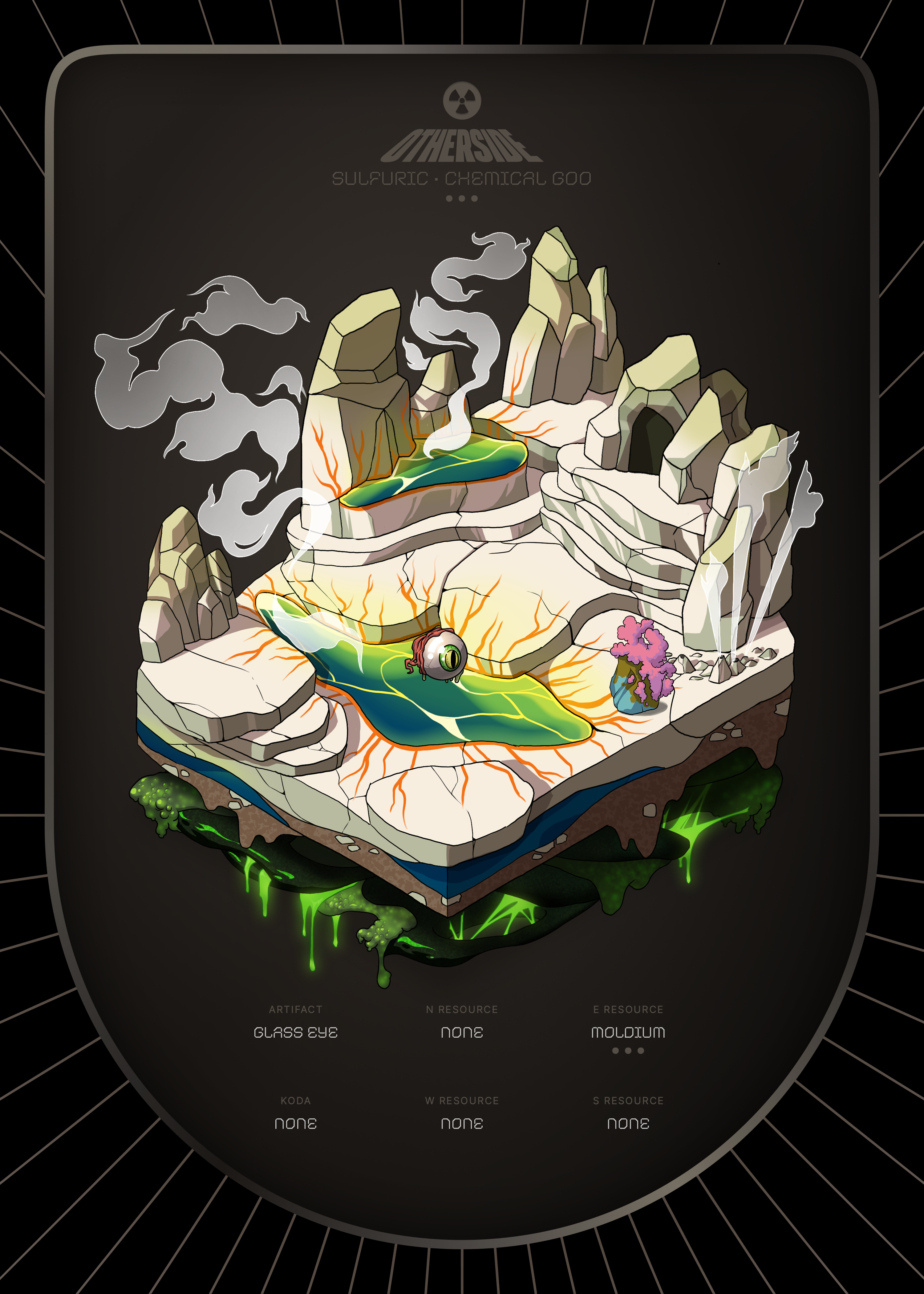 Otherdeed #17116 — Sulfuric