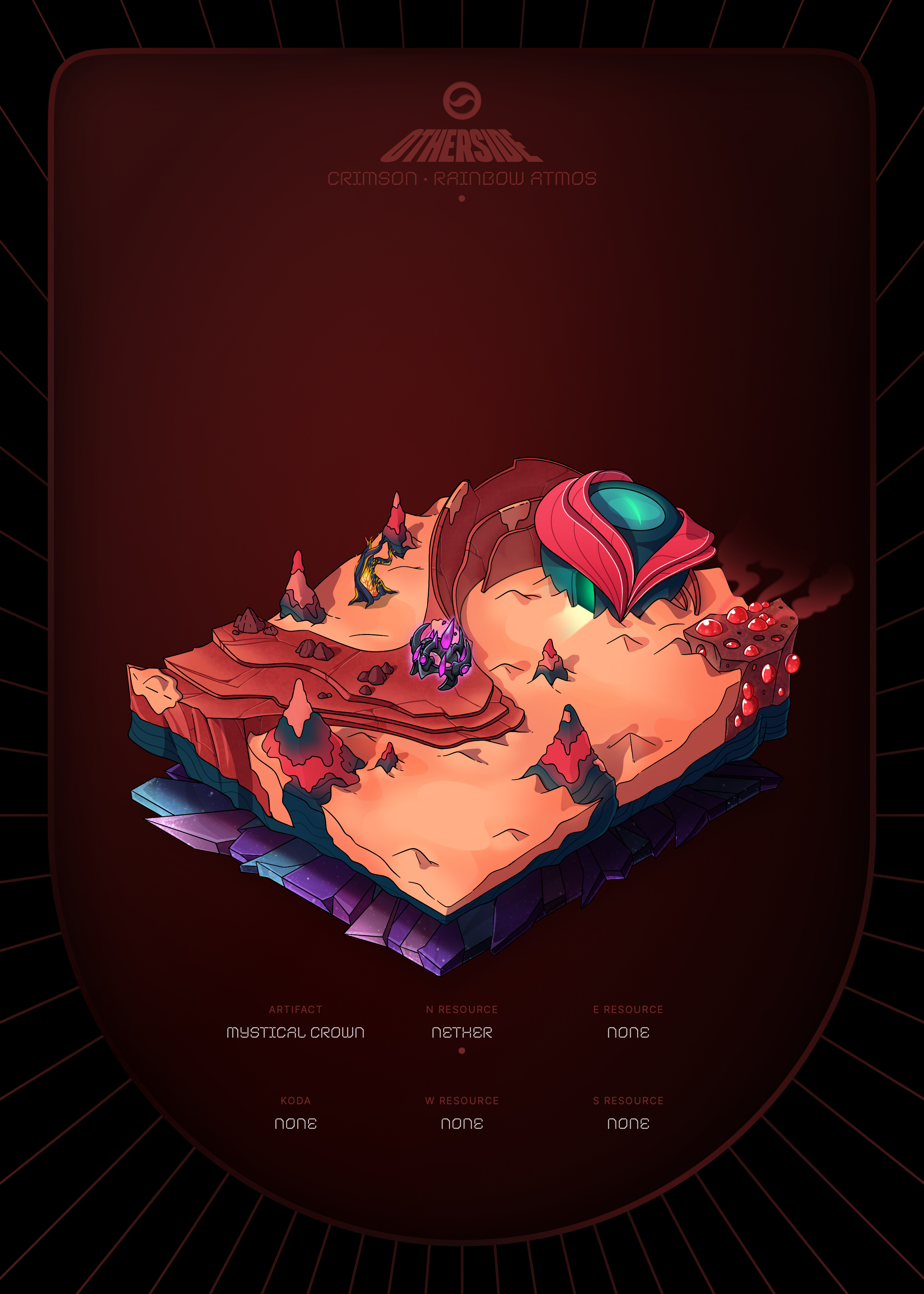 Otherdeed #72630 — Crimson