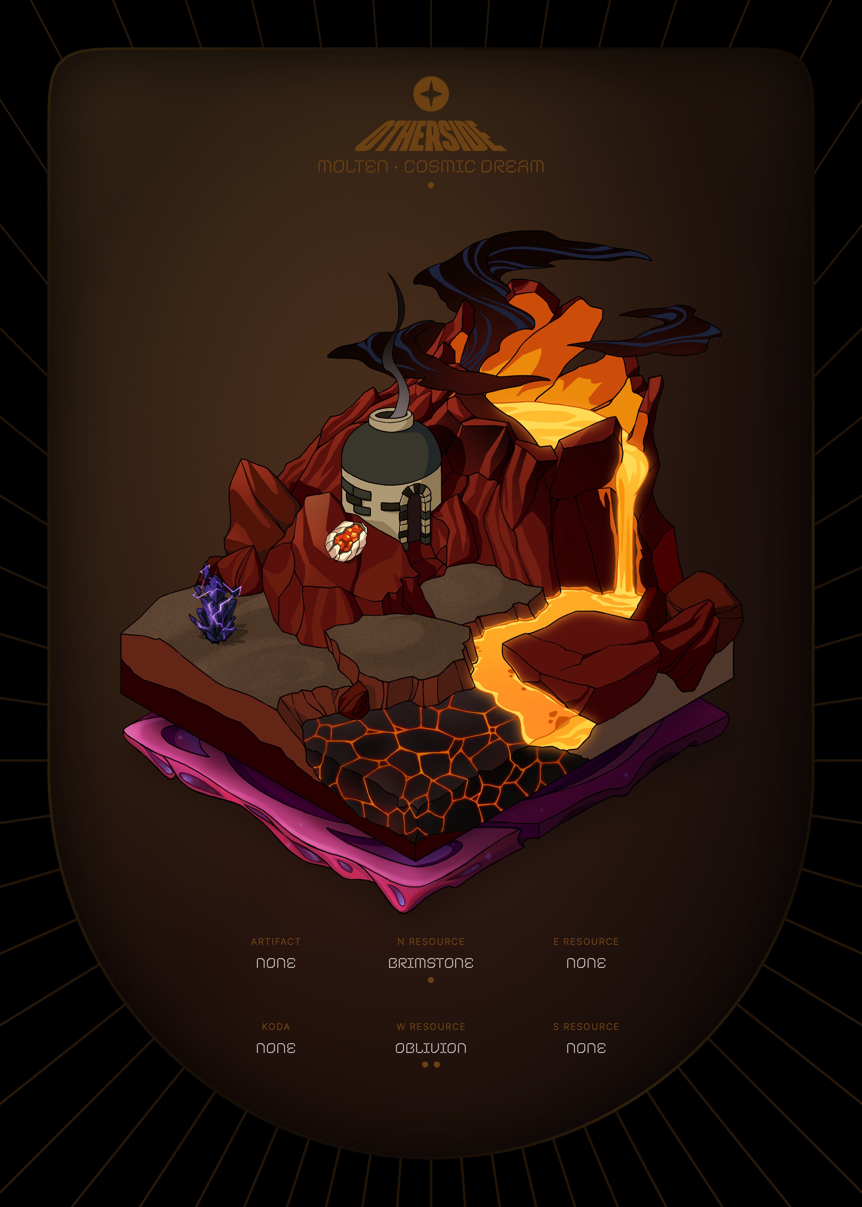 Otherdeed #30793 — Molten