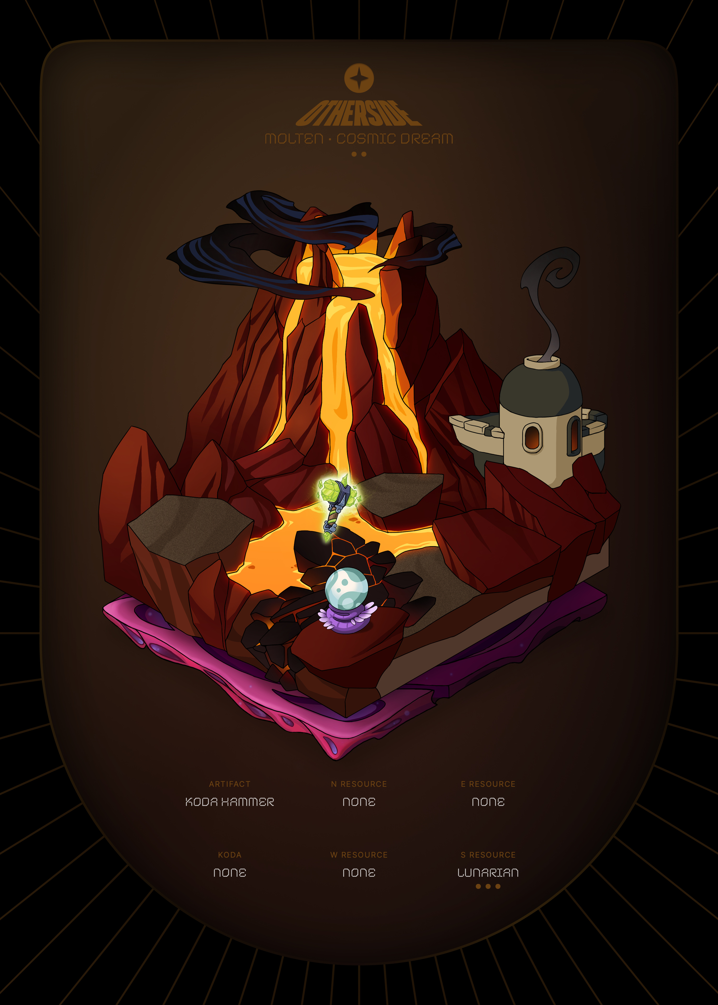 Otherdeed #87309 — Molten