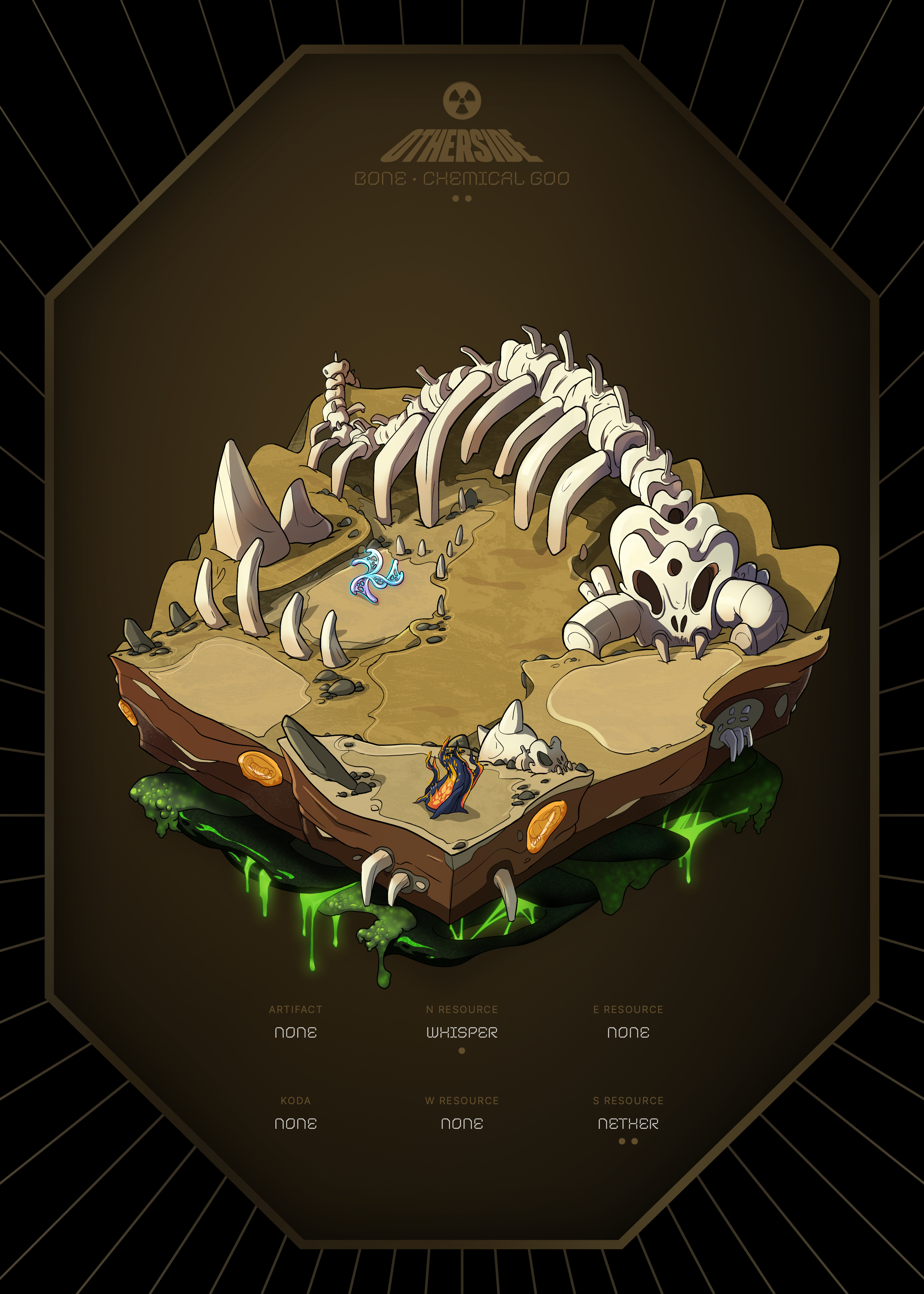 Otherdeed #14864 — Bone