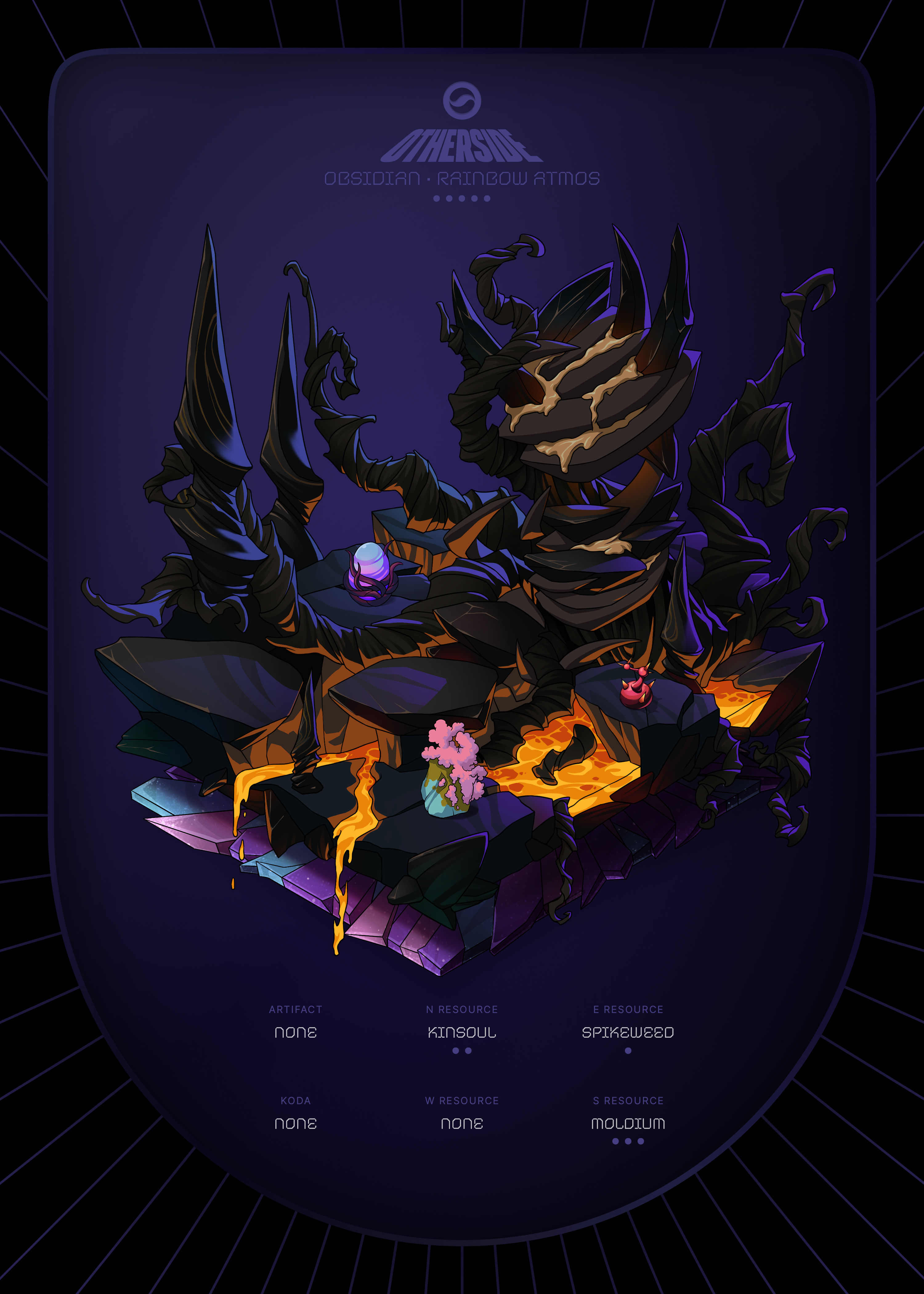 Otherdeed #74788 — Obsidian