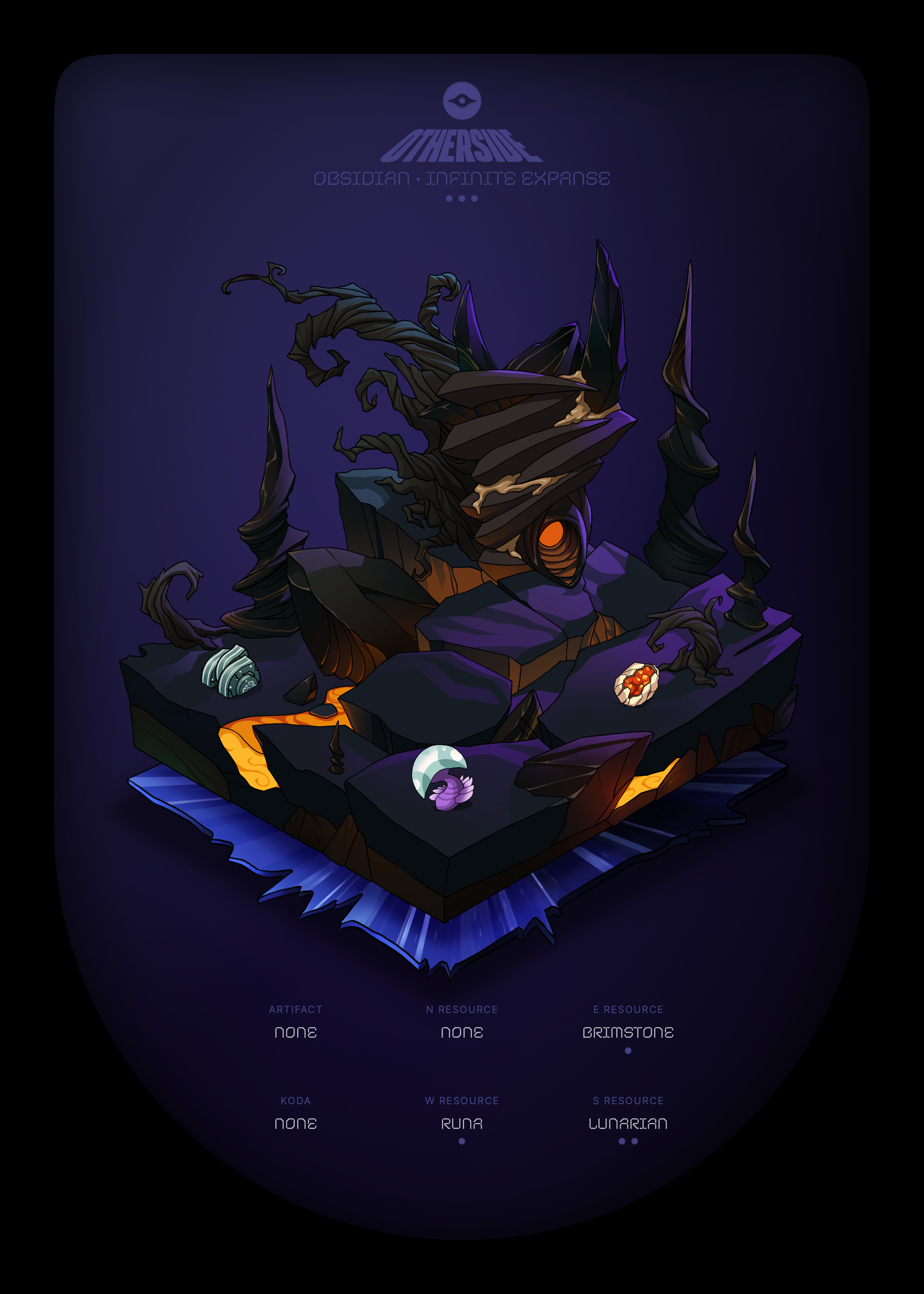 Otherdeed #47204 — Obsidian