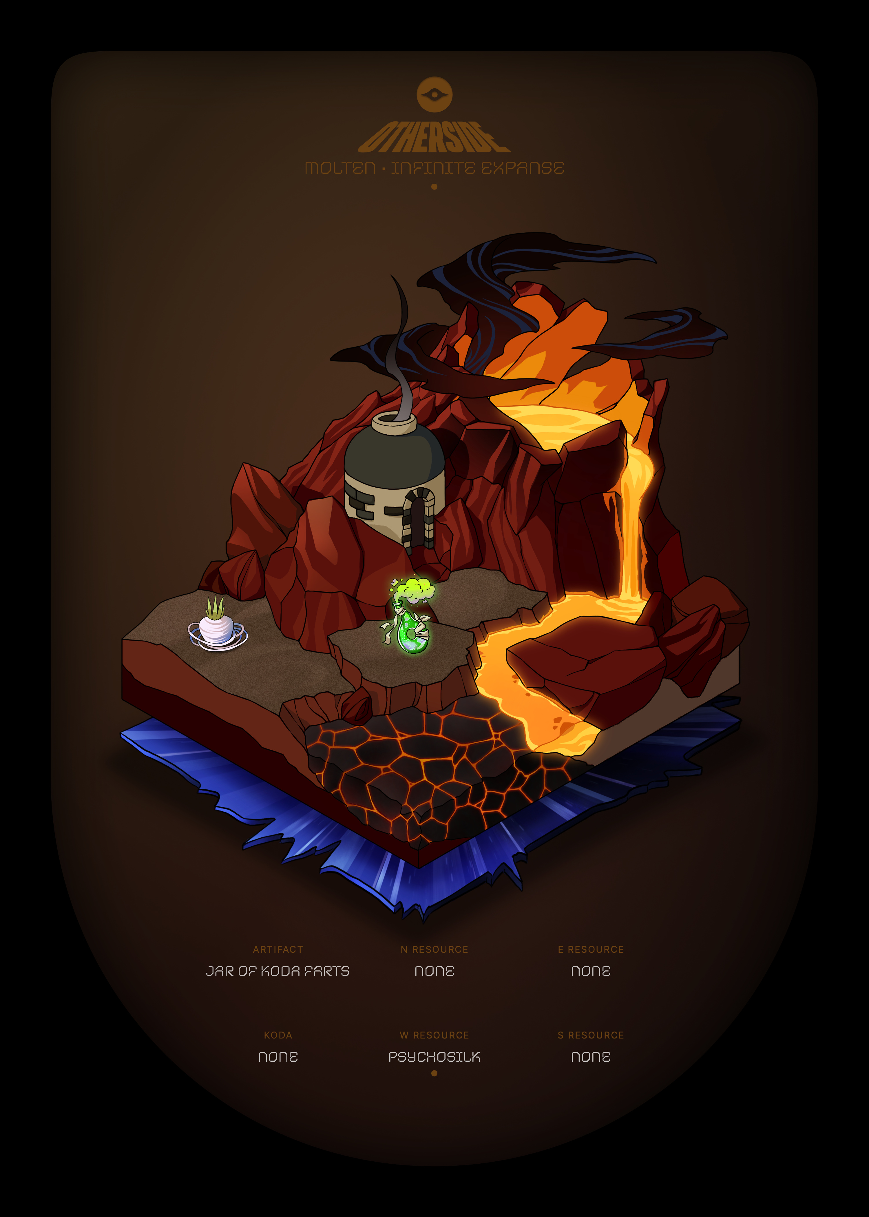 Otherdeed #43036 — Molten