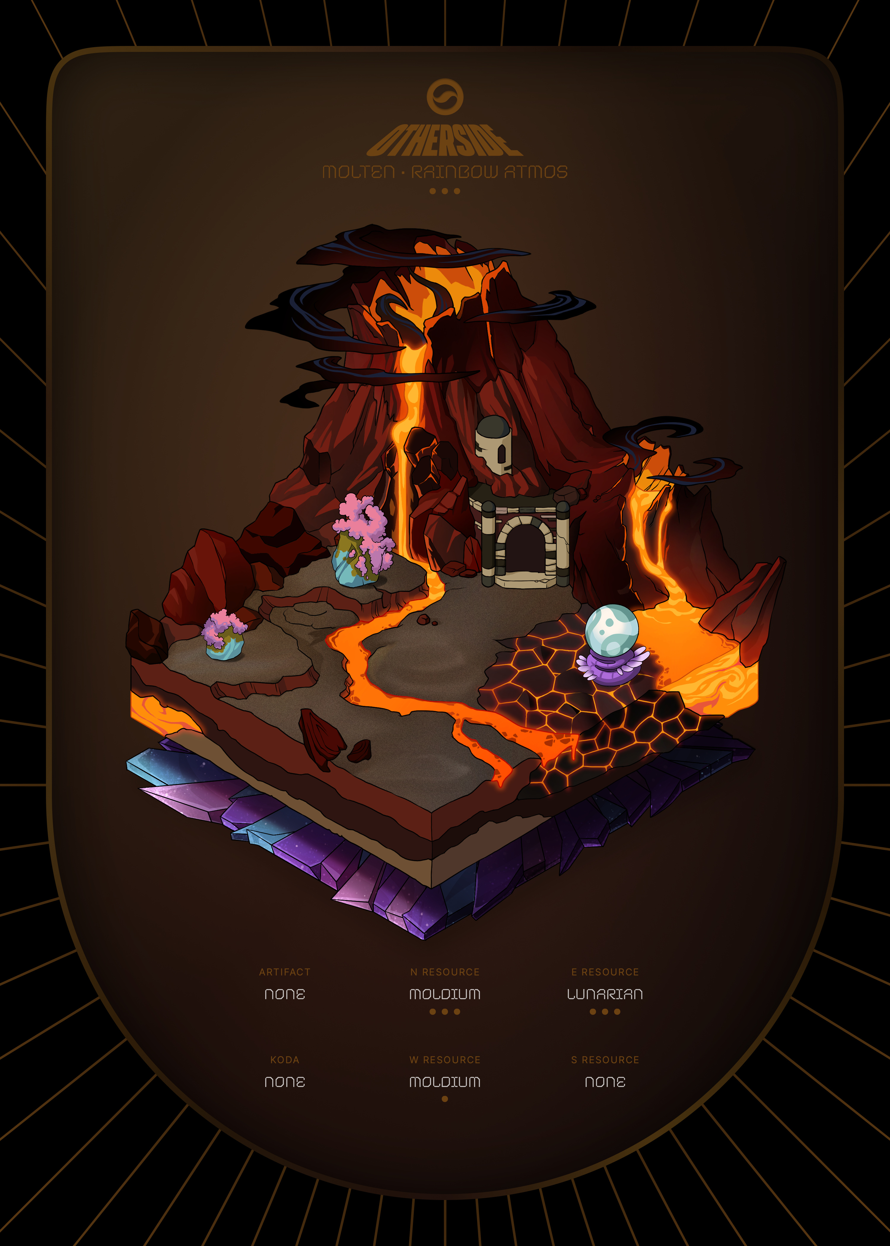 Otherdeed #86581 — Molten