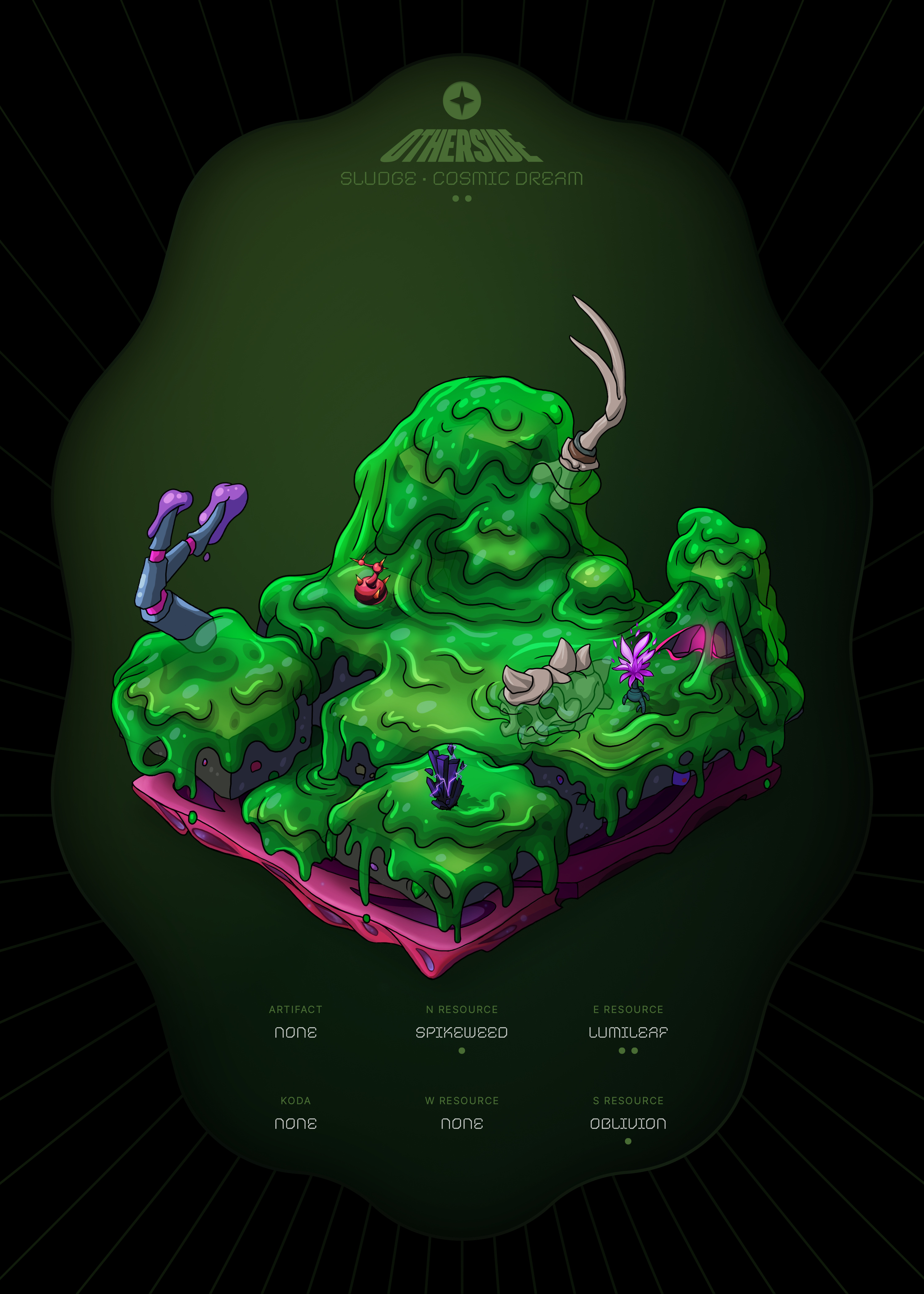 Otherdeed #94268 — Sludge