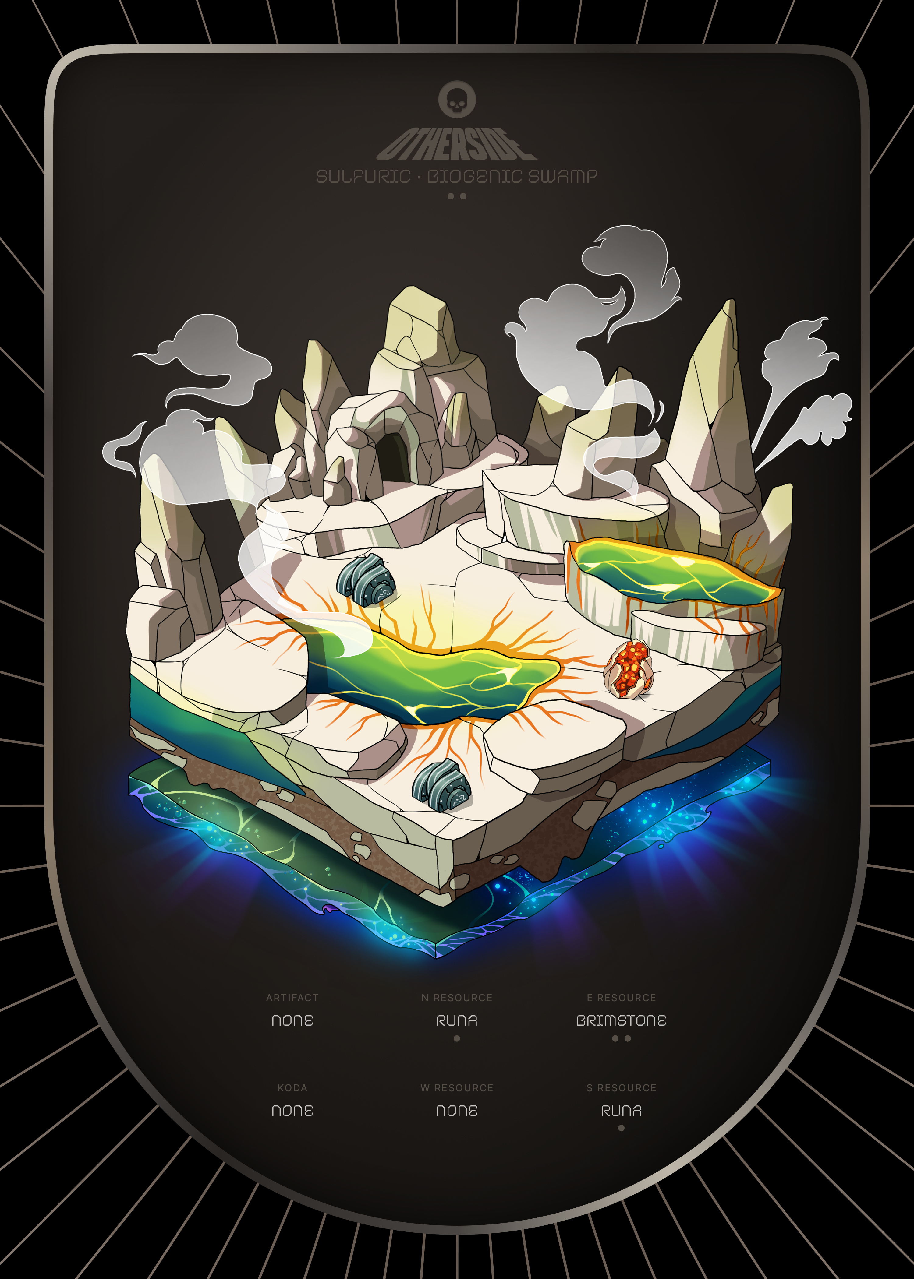 Otherdeed #2995 — Sulfuric