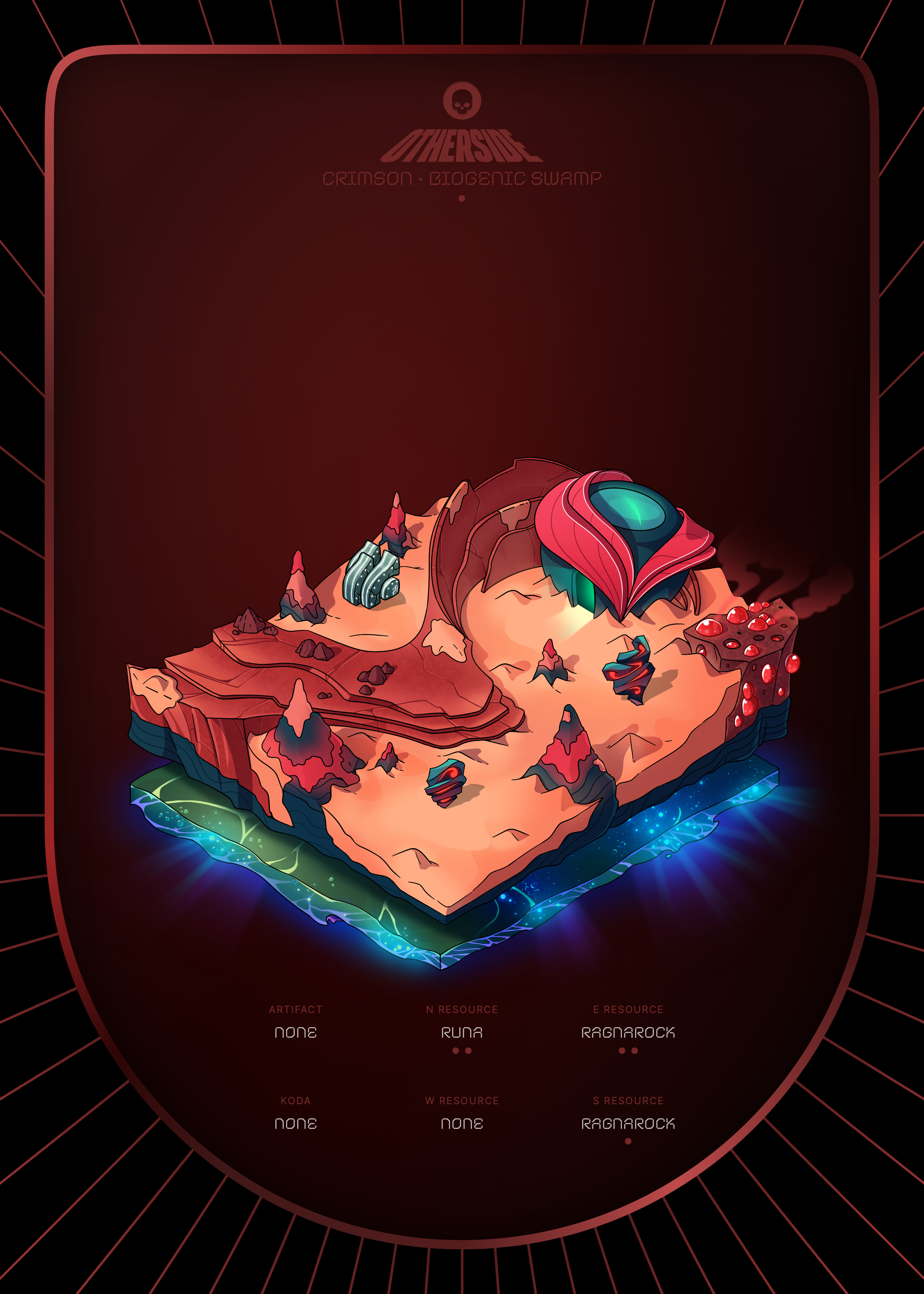 Otherdeed #282 — Crimson