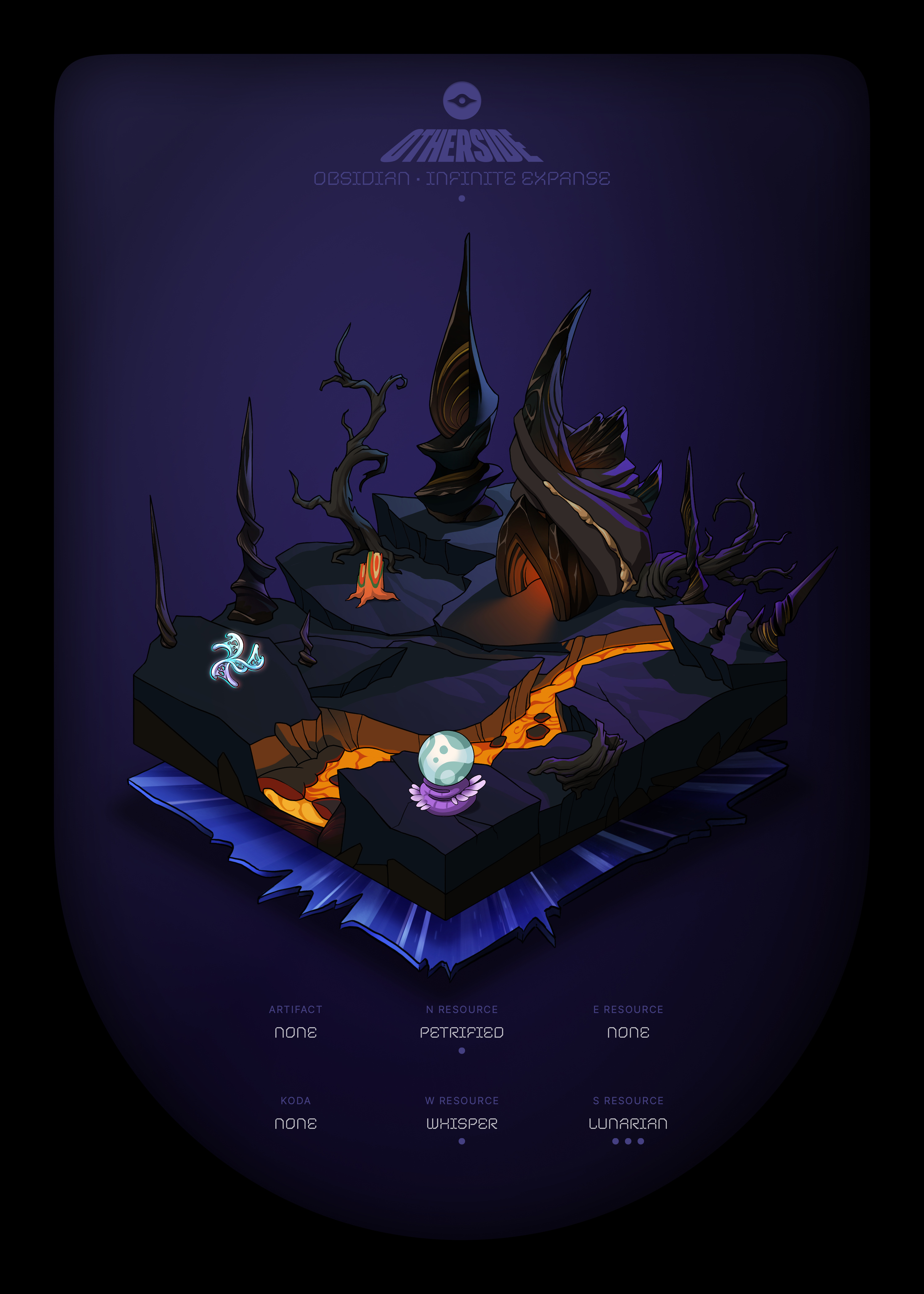 Otherdeed #62775 — Obsidian