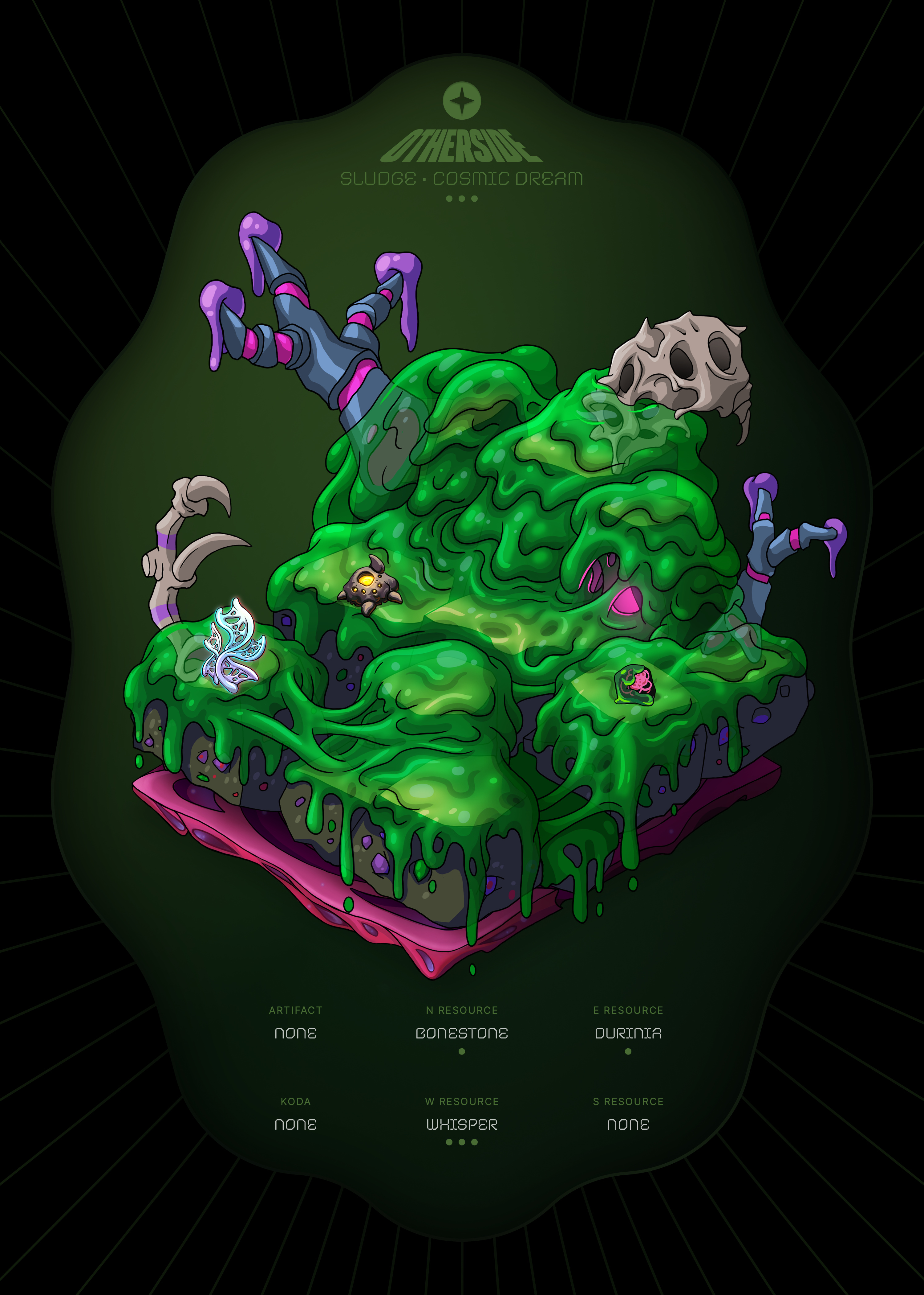 Otherdeed #94281 — Sludge