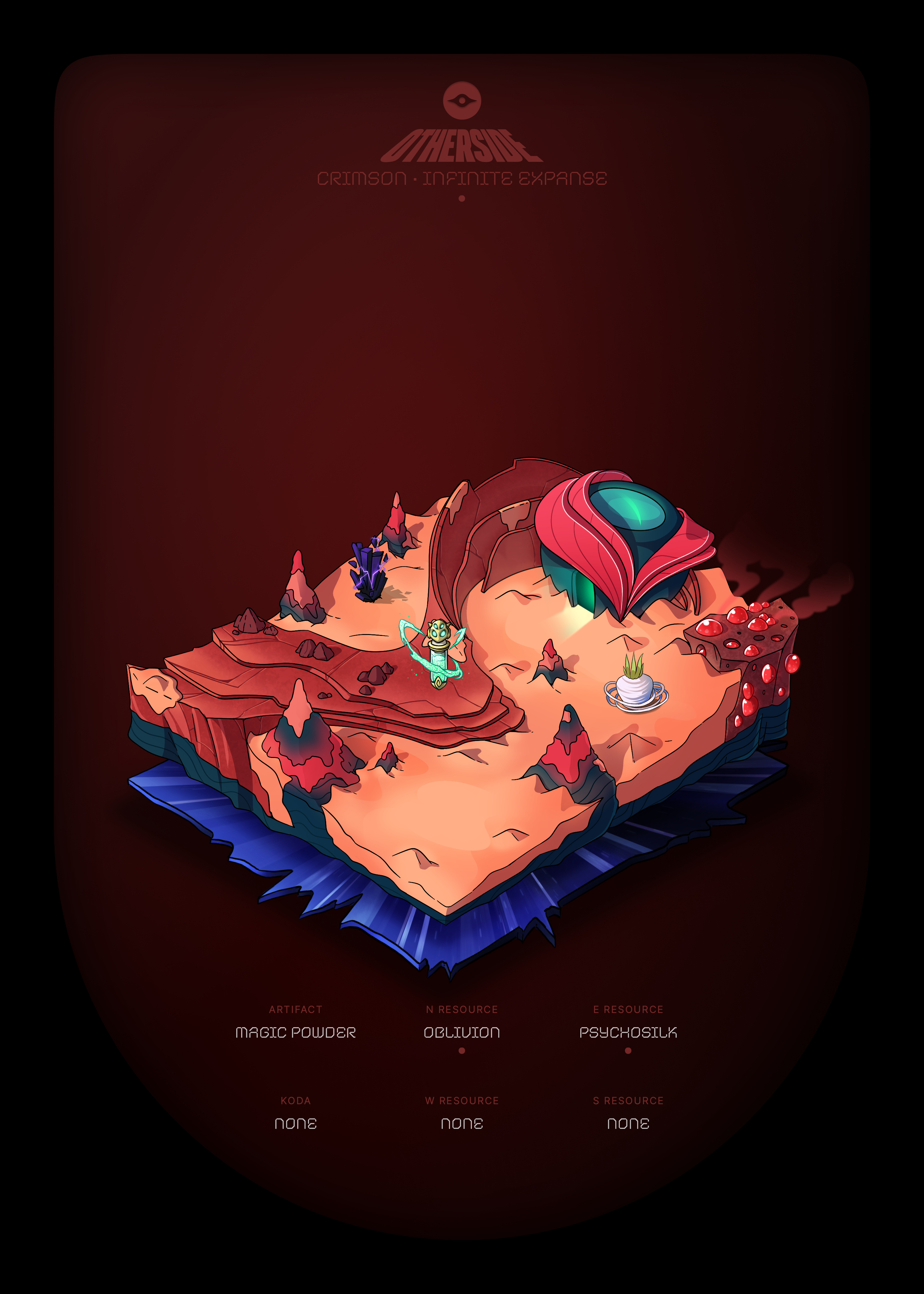 Otherdeed #46779 — Crimson