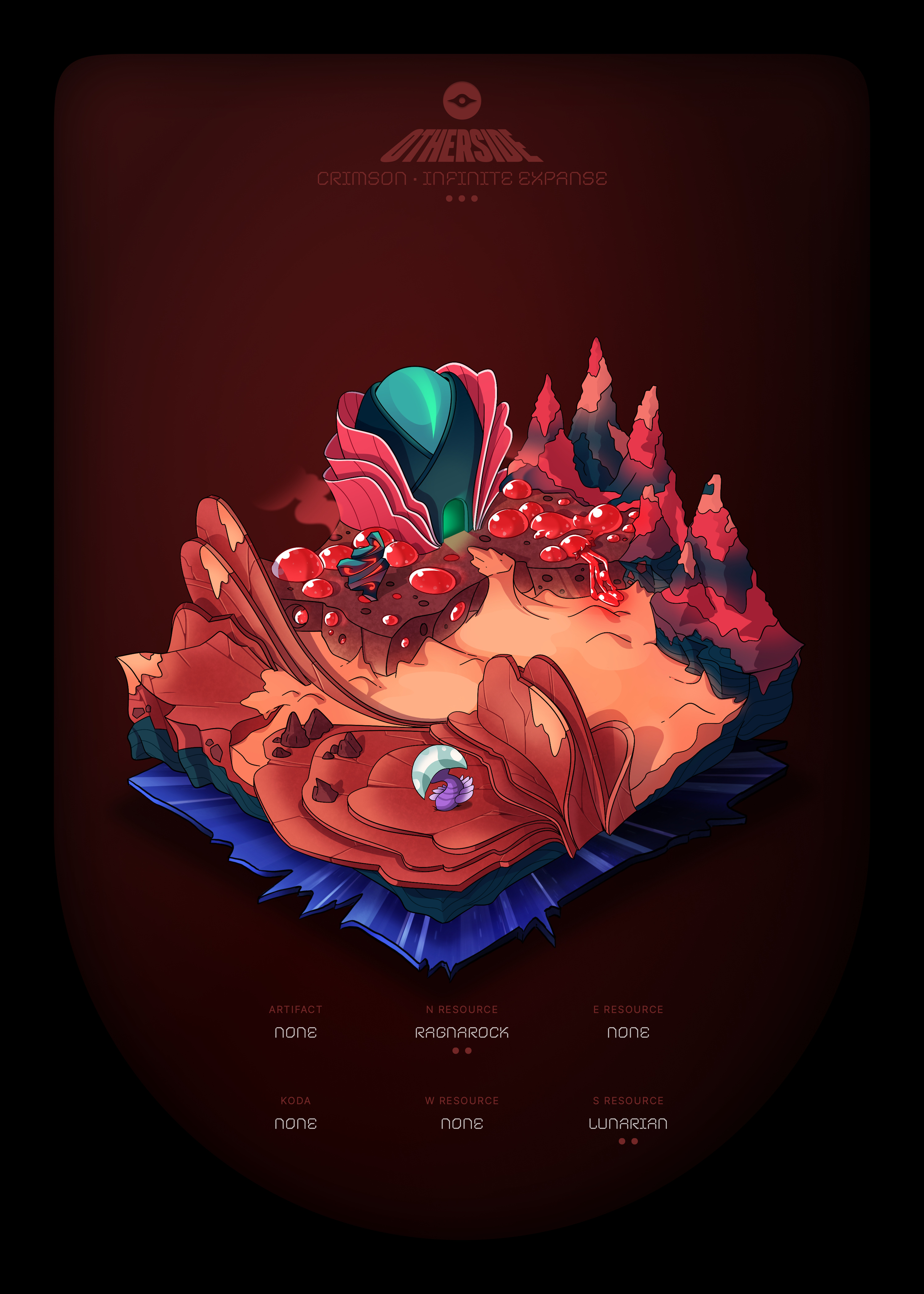 Otherdeed #41495 — Crimson