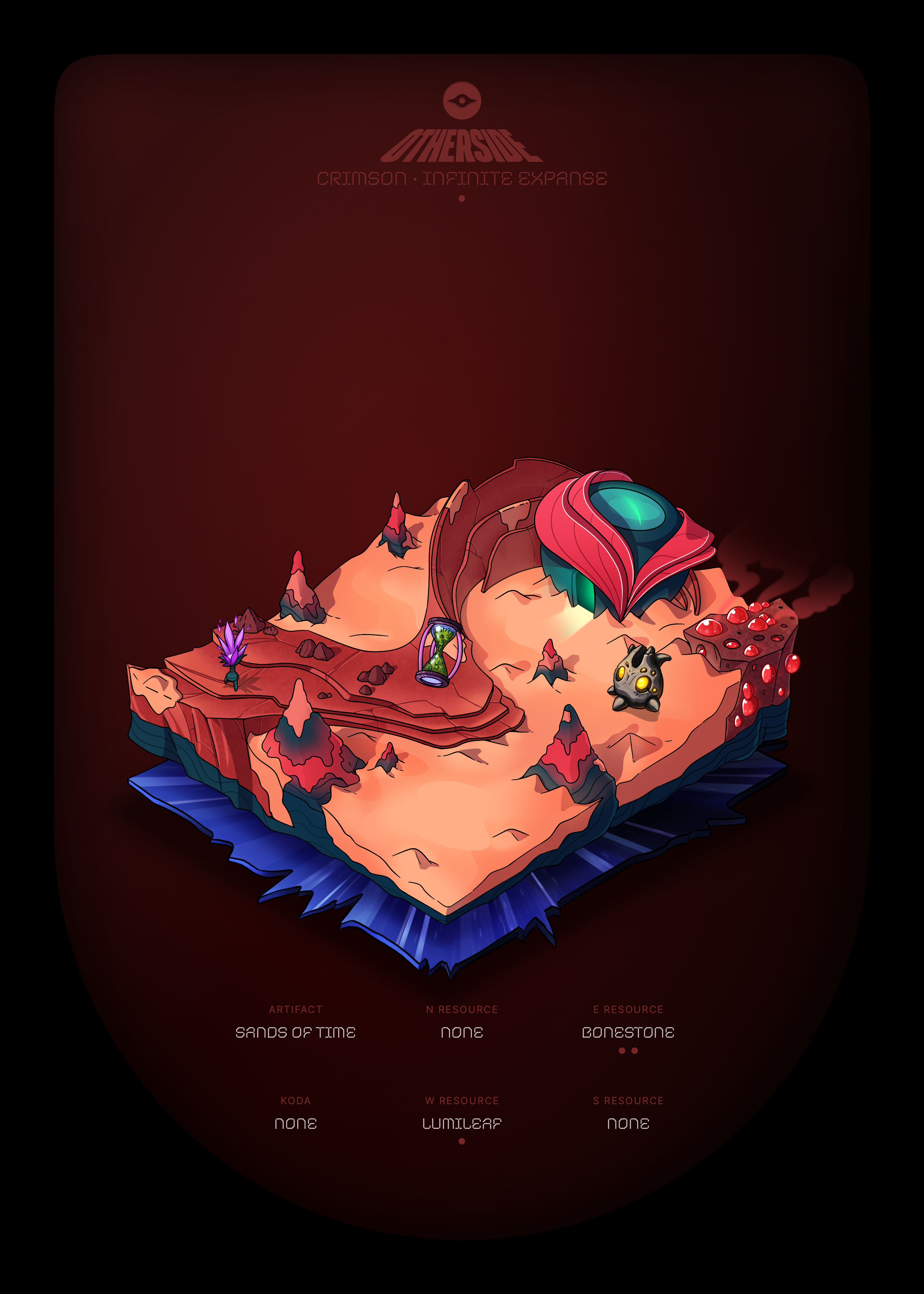 Otherdeed #57678 — Crimson
