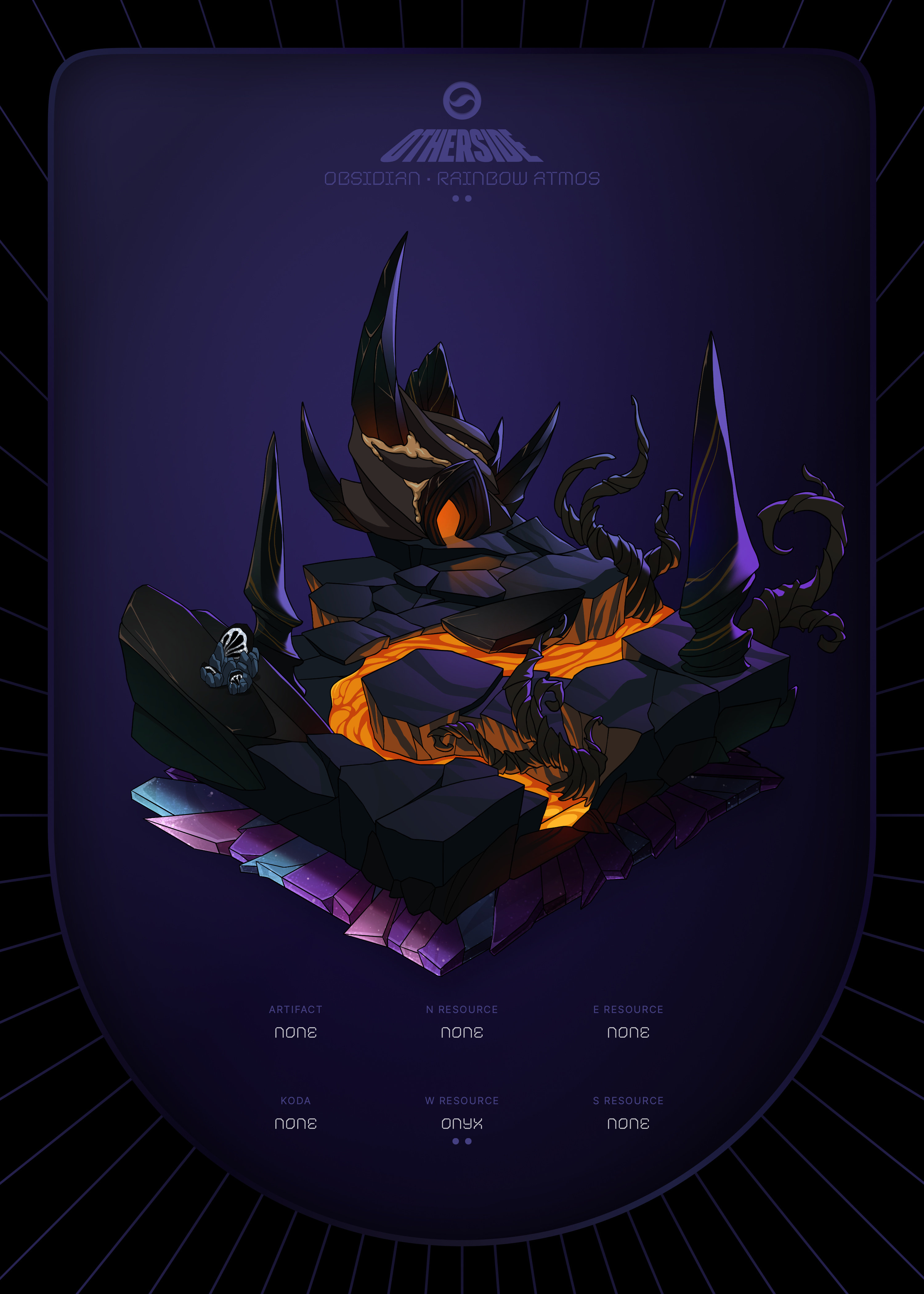Otherdeed #77586 — Obsidian