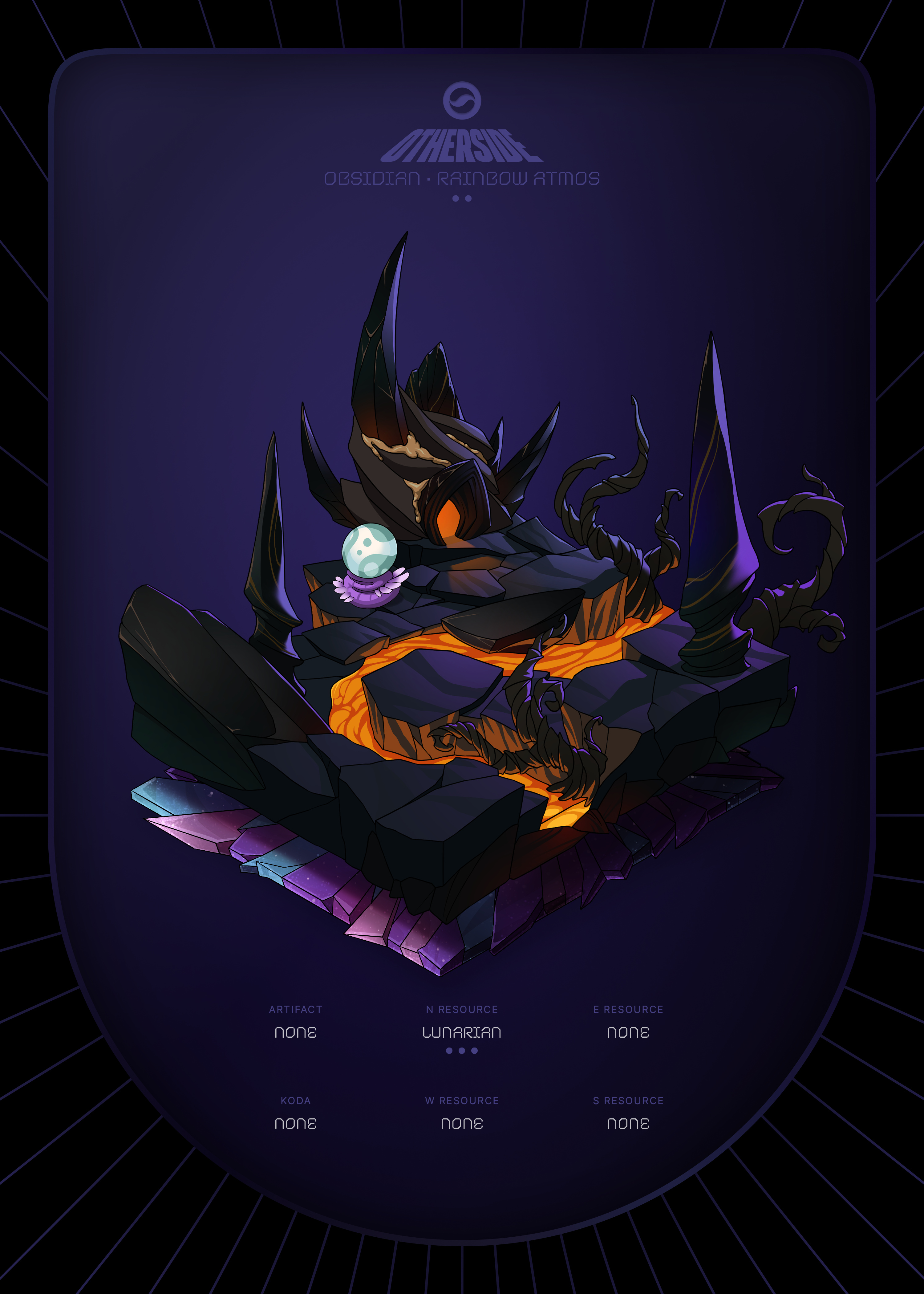 Otherdeed #70192 — Obsidian