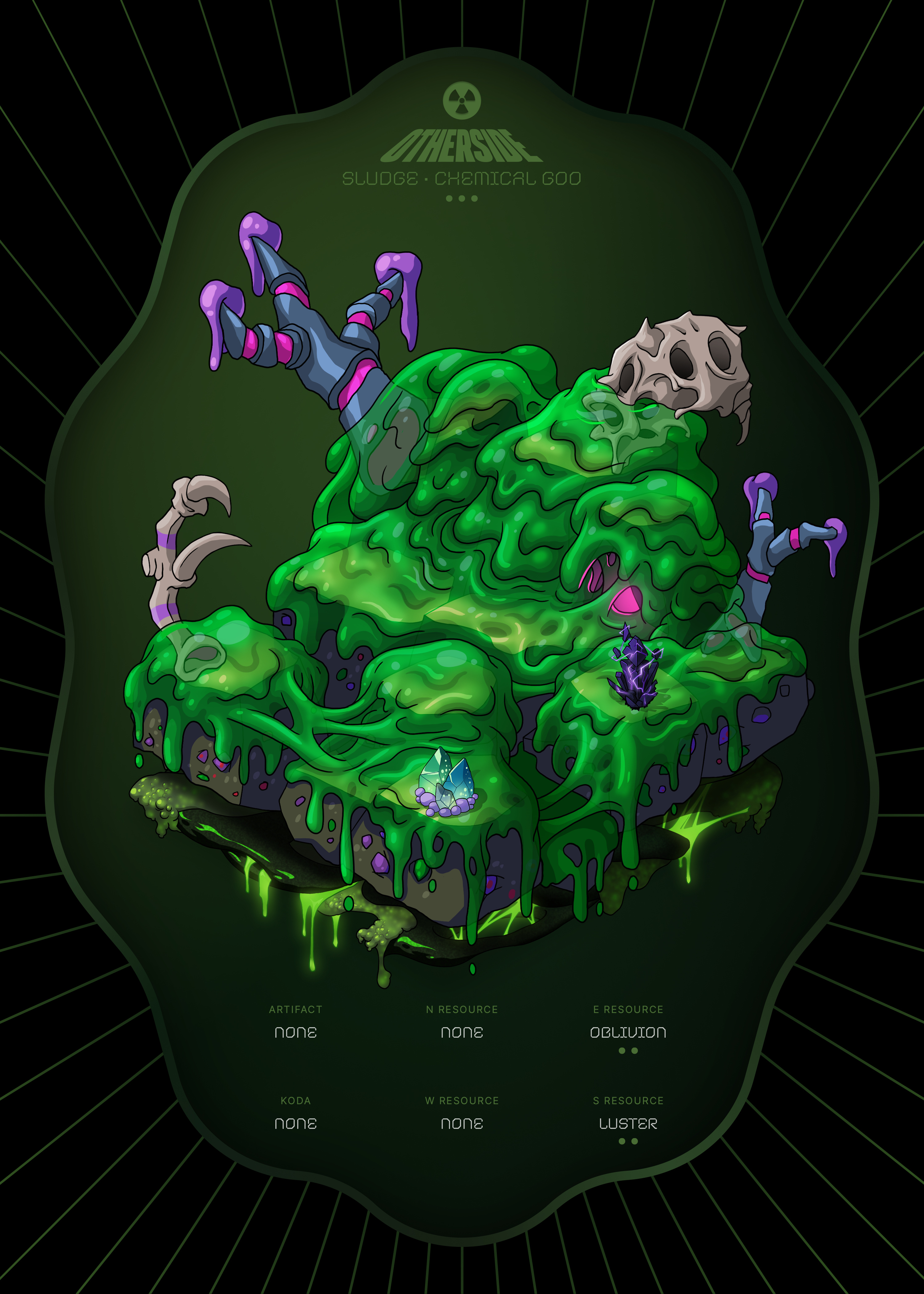 Otherdeed #26792 — Sludge