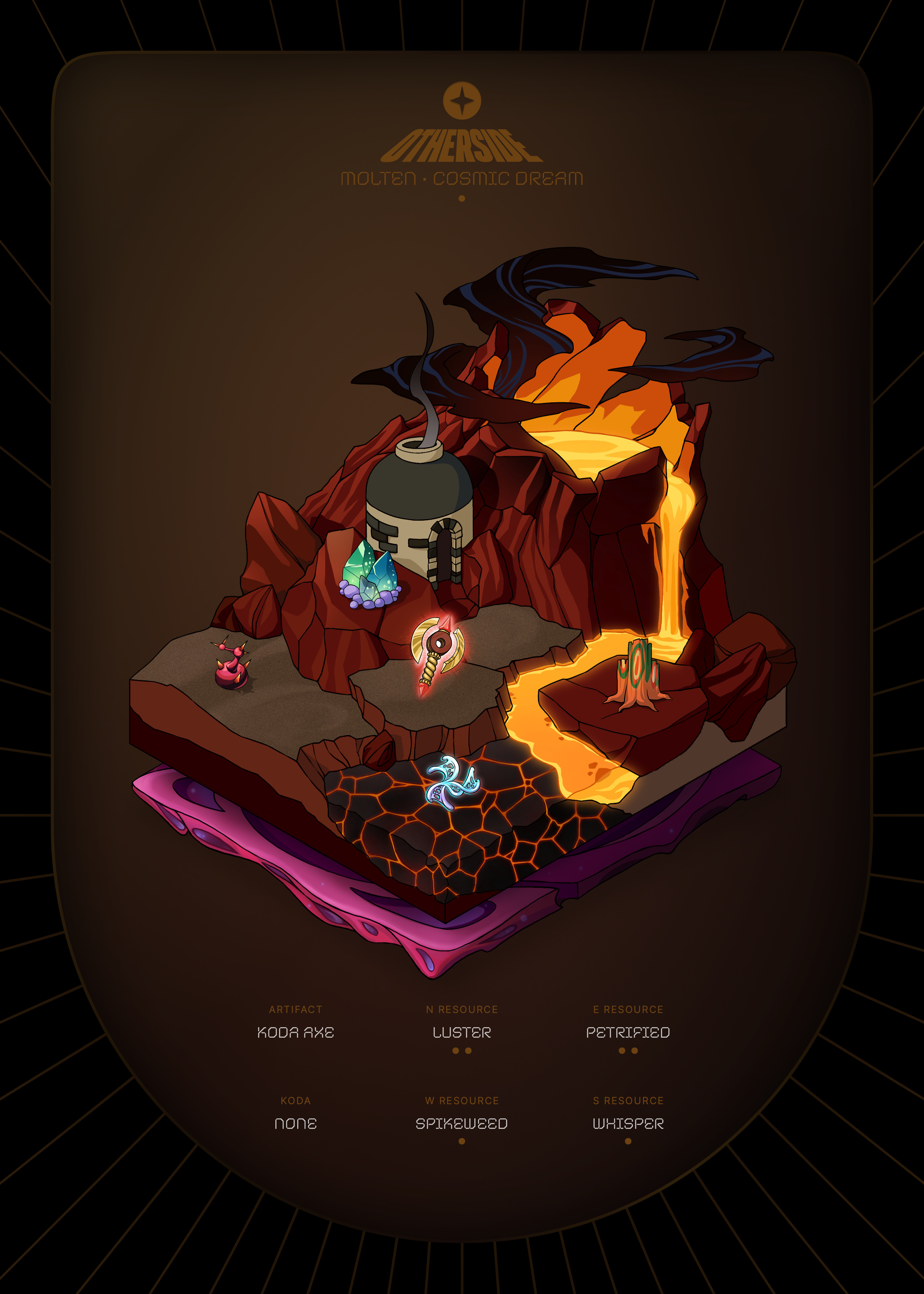 Otherdeed #33970 — Molten