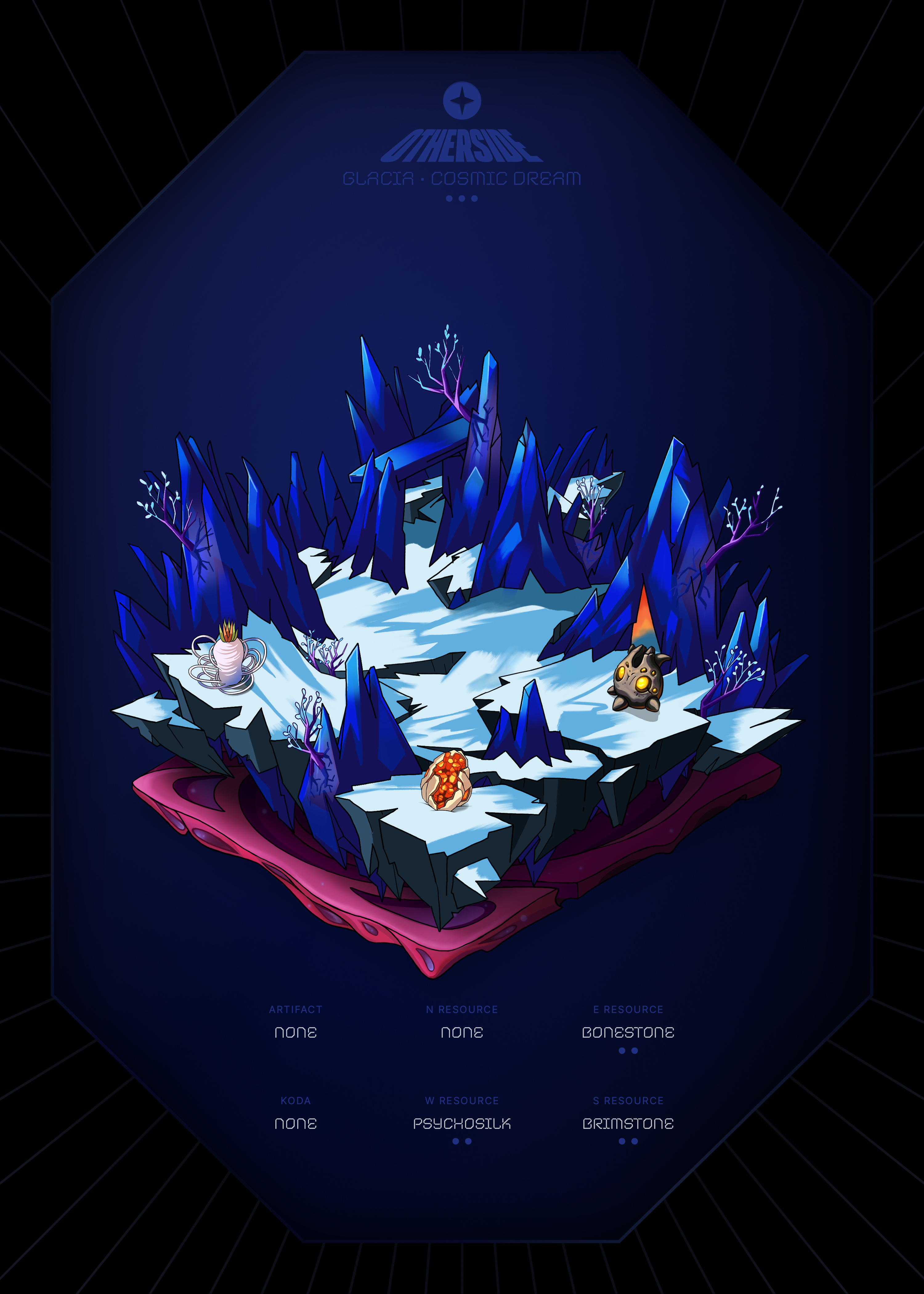 Otherdeed #30855 — Glacia