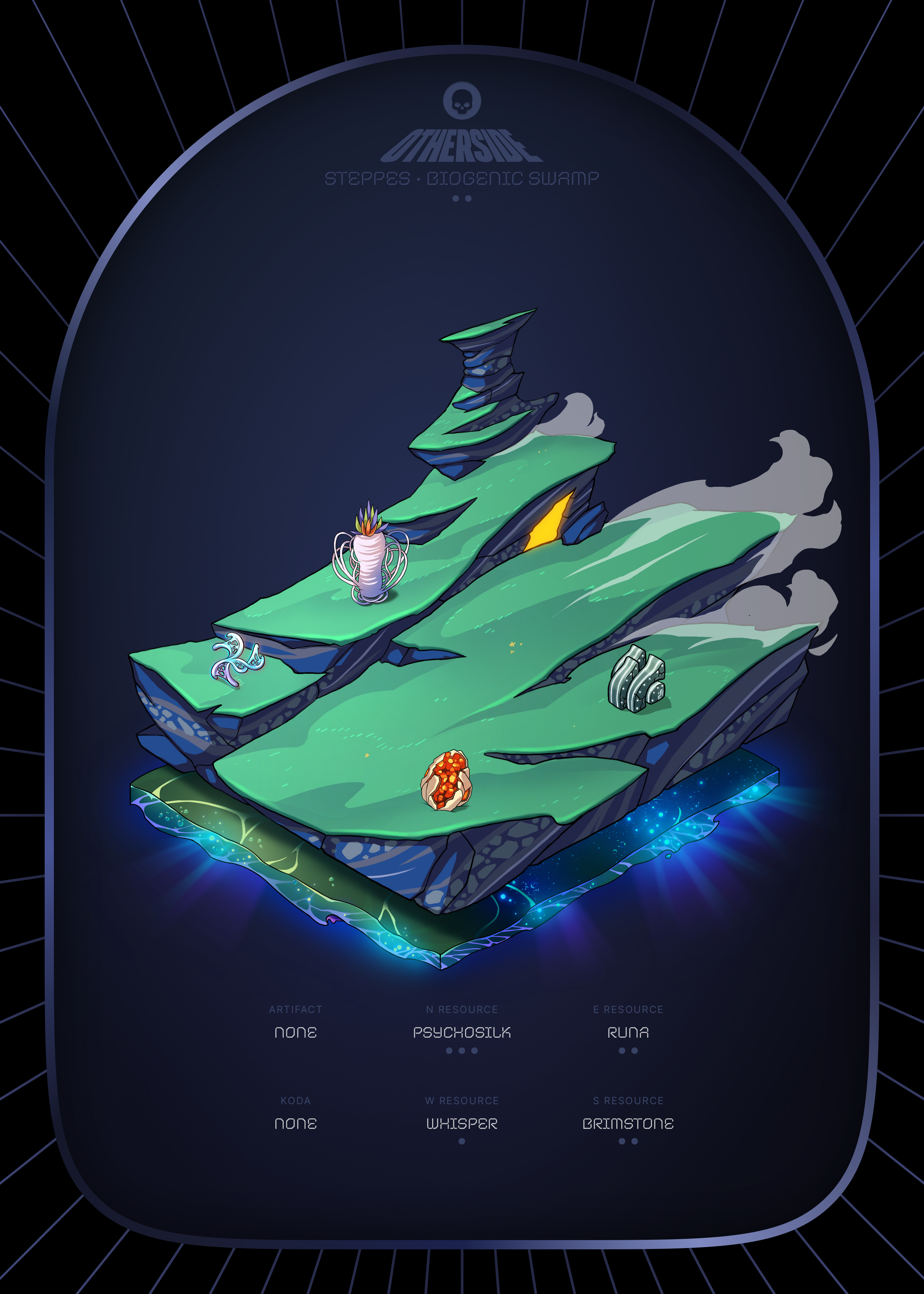 Otherdeed #9859 — Steppes