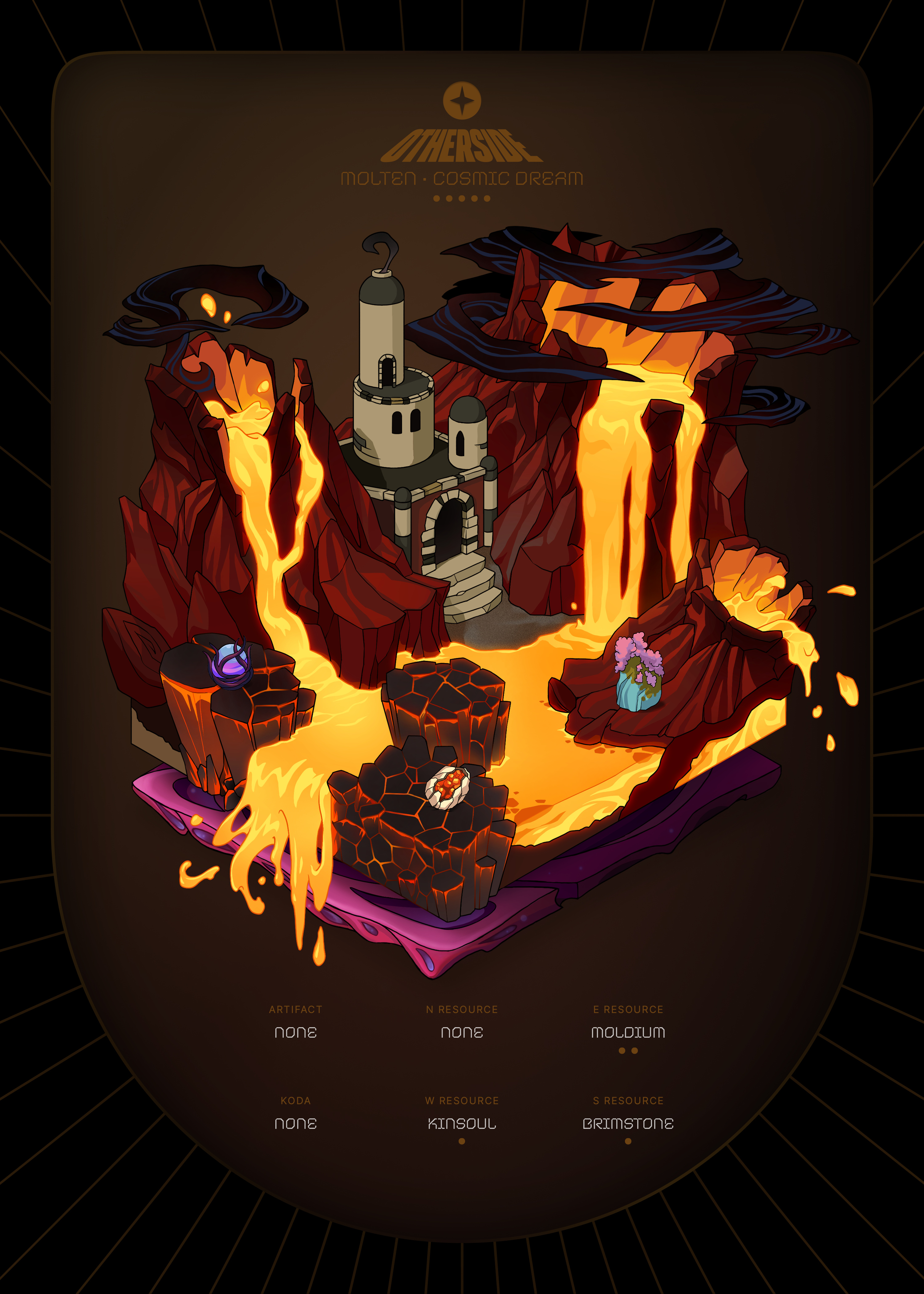 Otherdeed #91069 — Molten