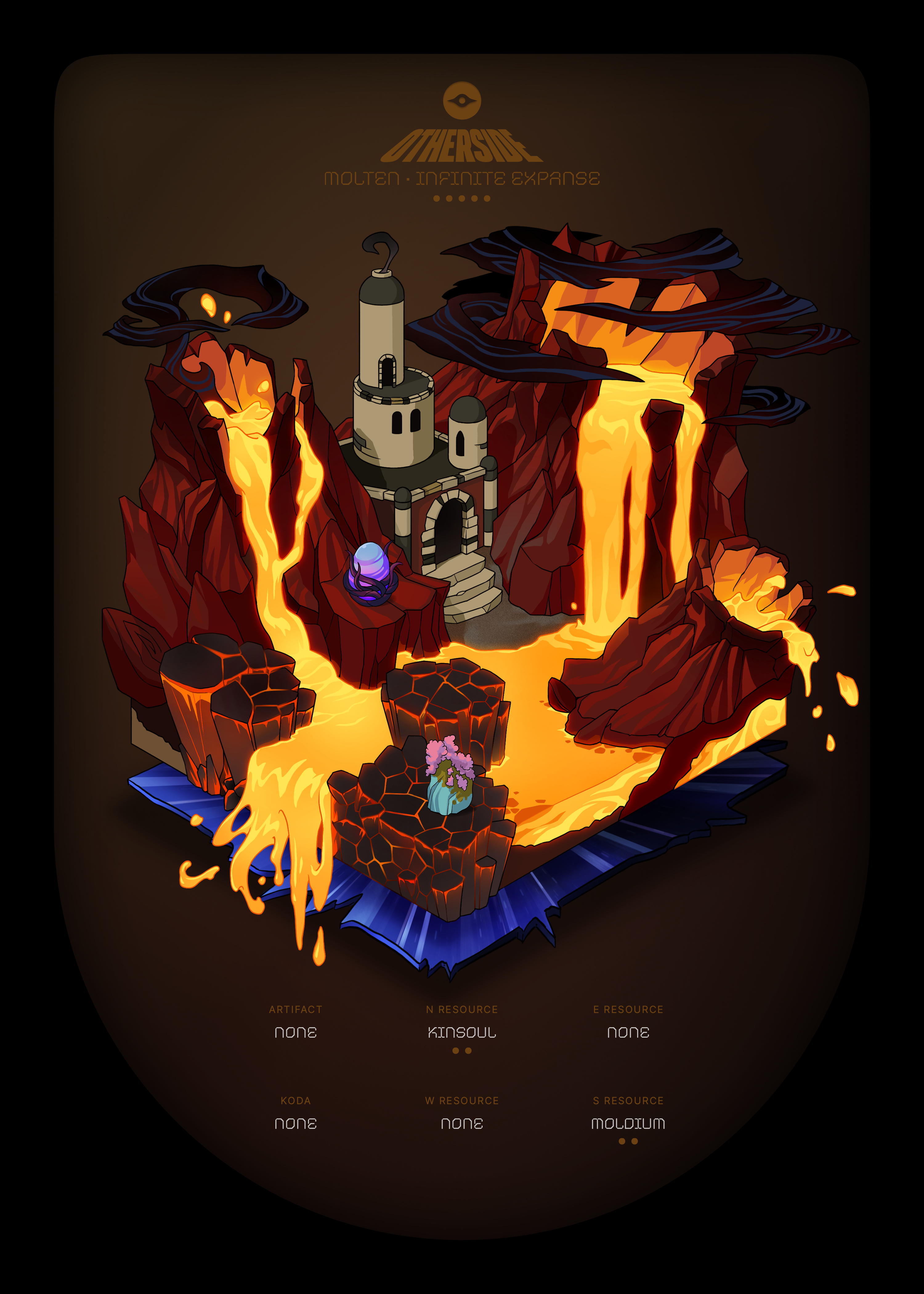Otherdeed #56029 — Molten