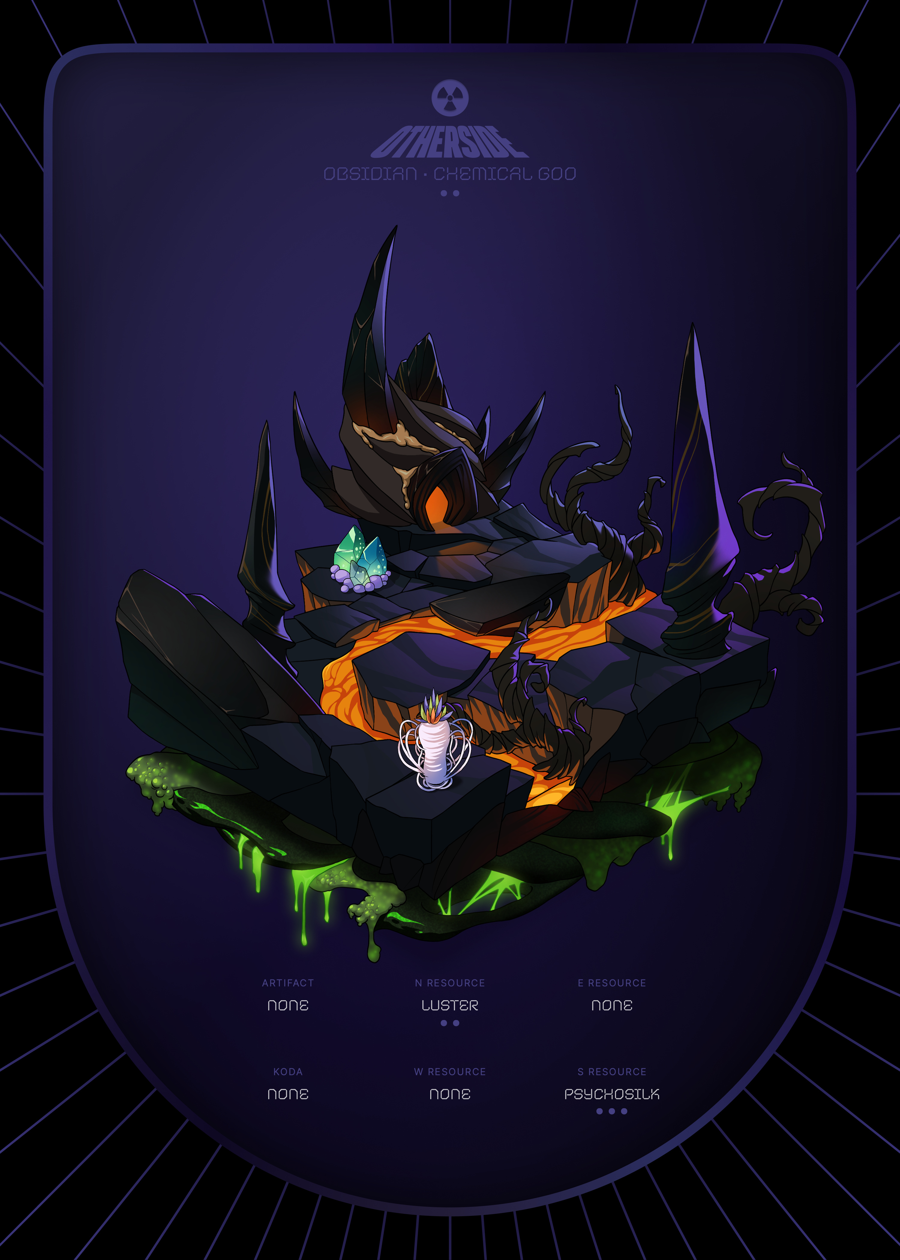 Otherdeed #17337 — Obsidian