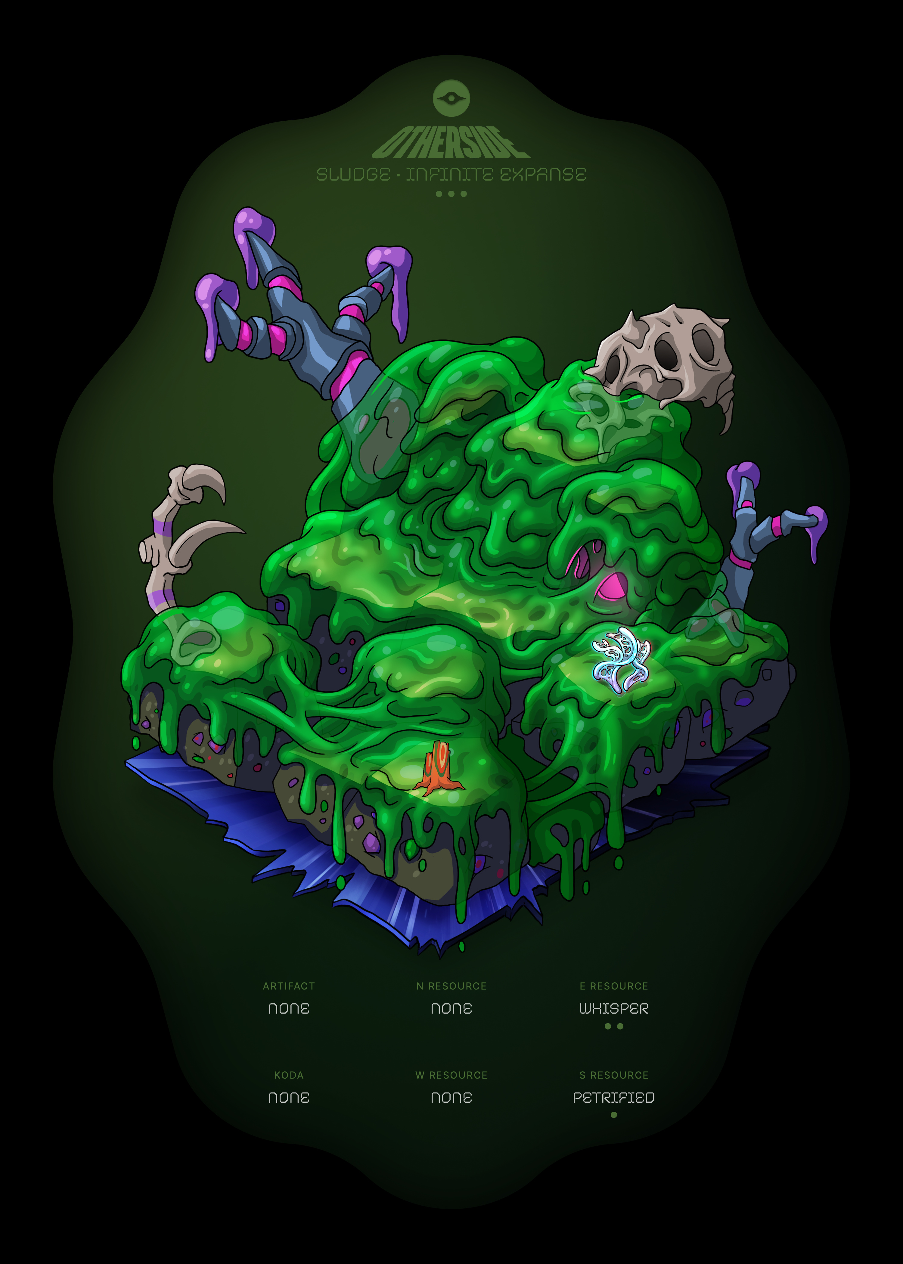 Otherdeed #60994 — Sludge