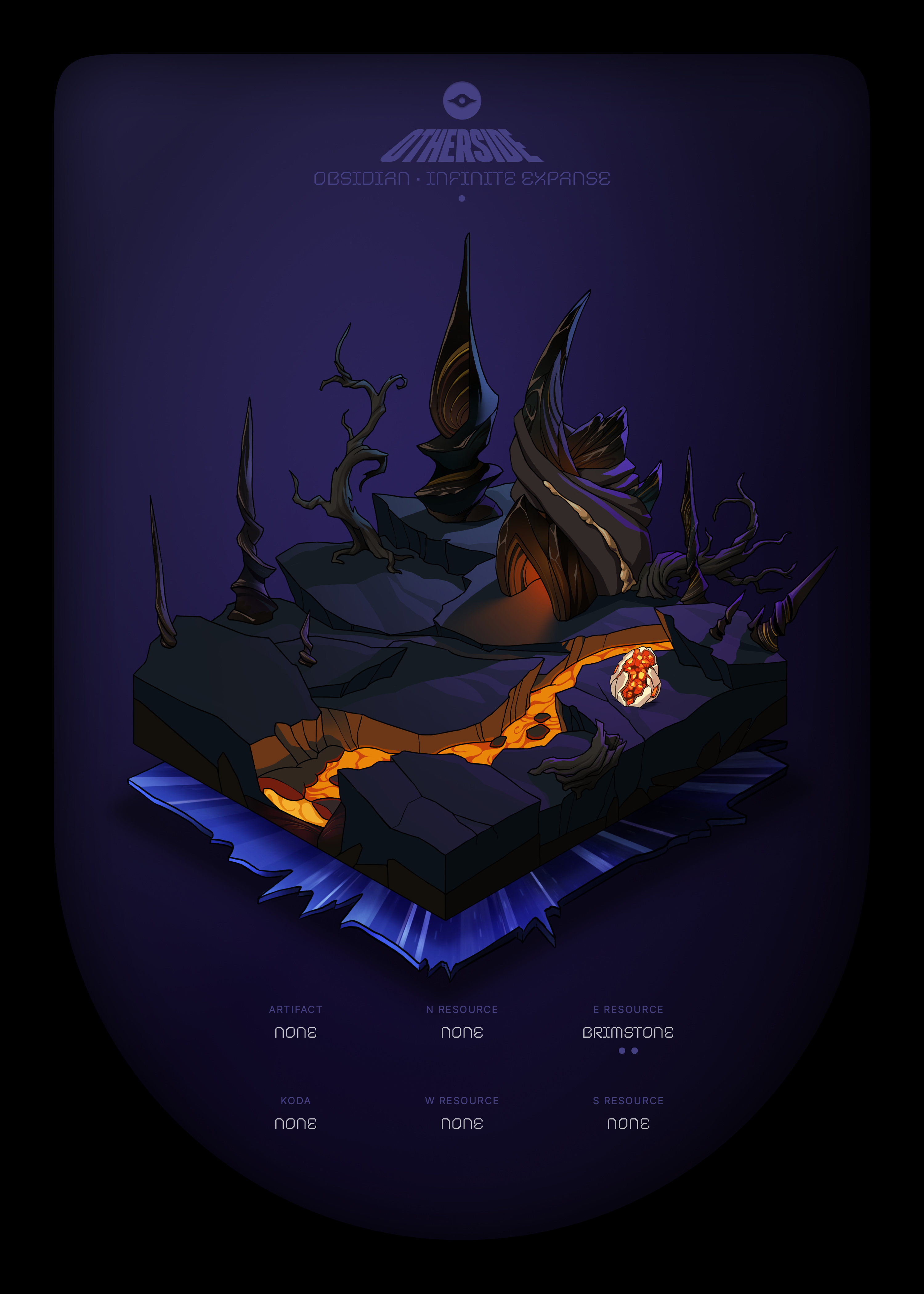 Otherdeed #50724 — Obsidian