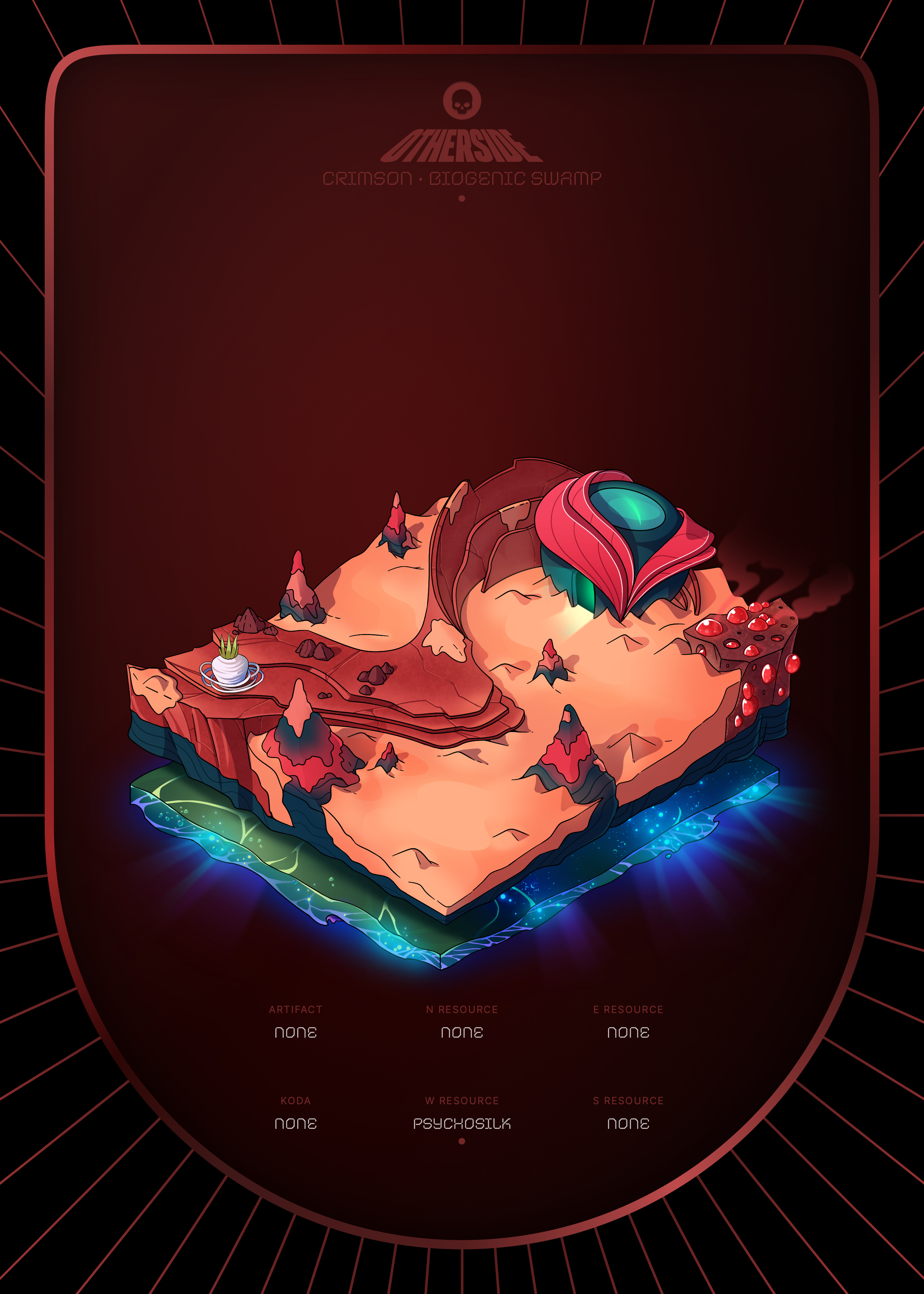 Otherdeed #749 — Crimson