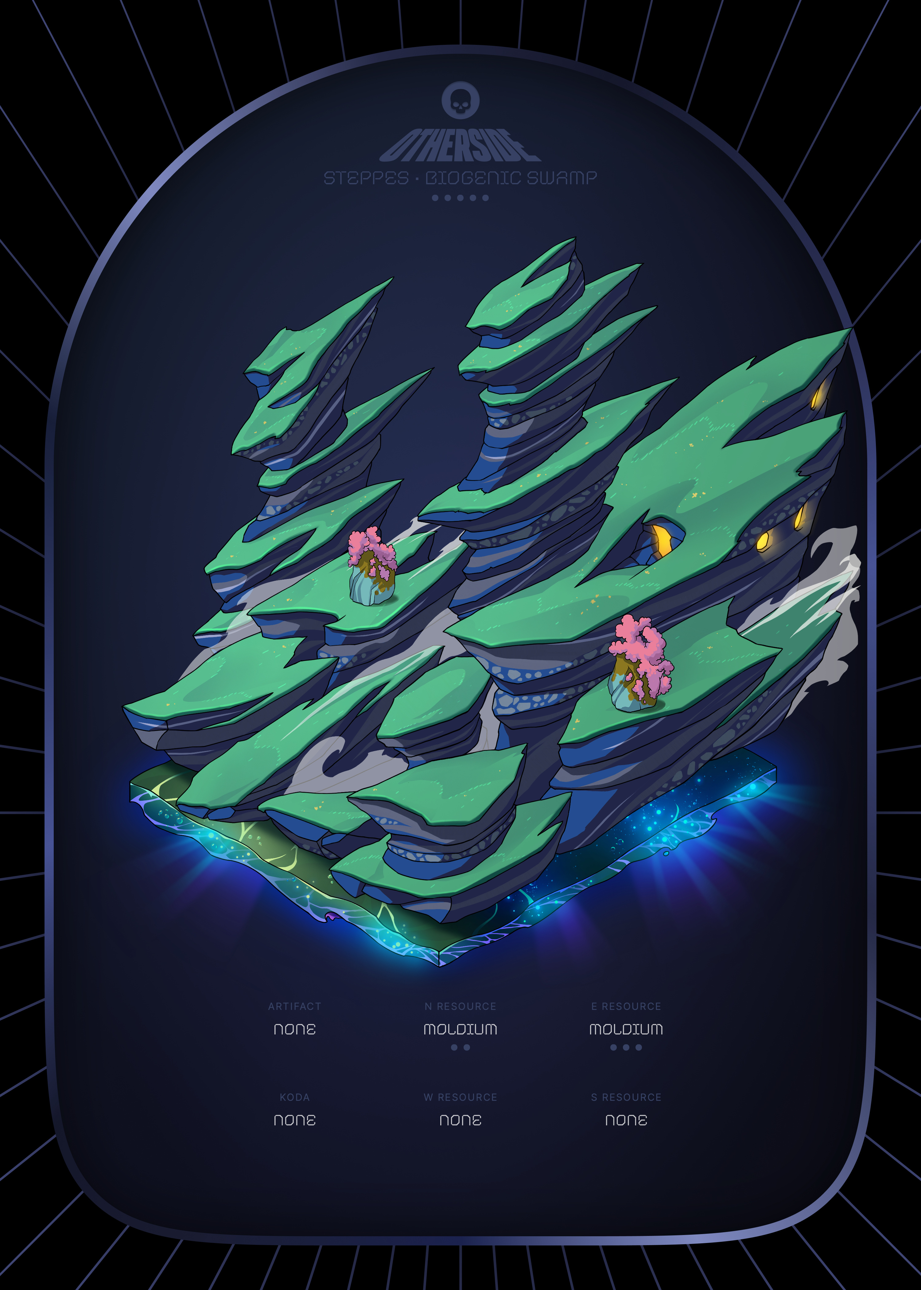 Otherdeed #9988 — Steppes