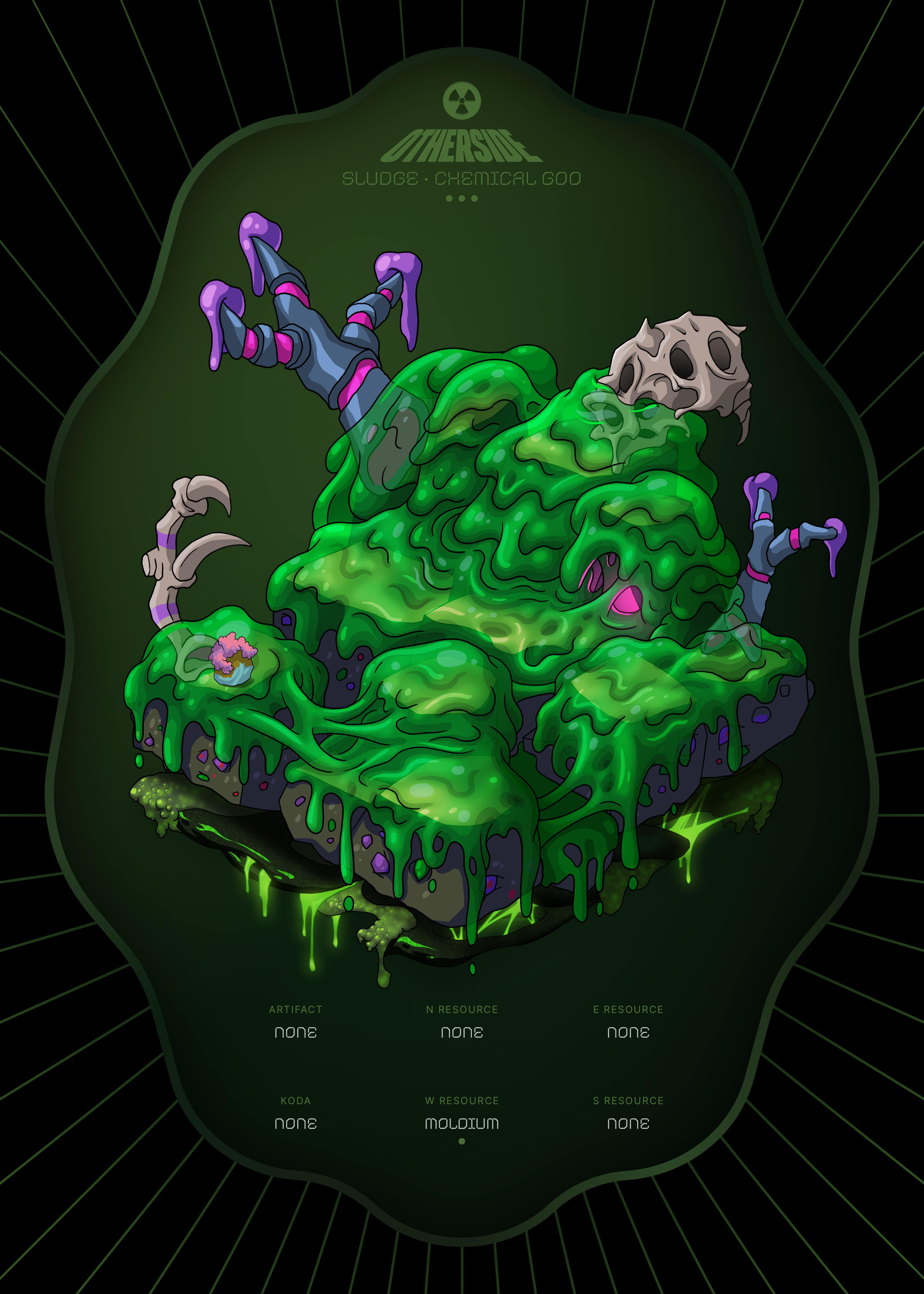 Otherdeed #10381 — Sludge
