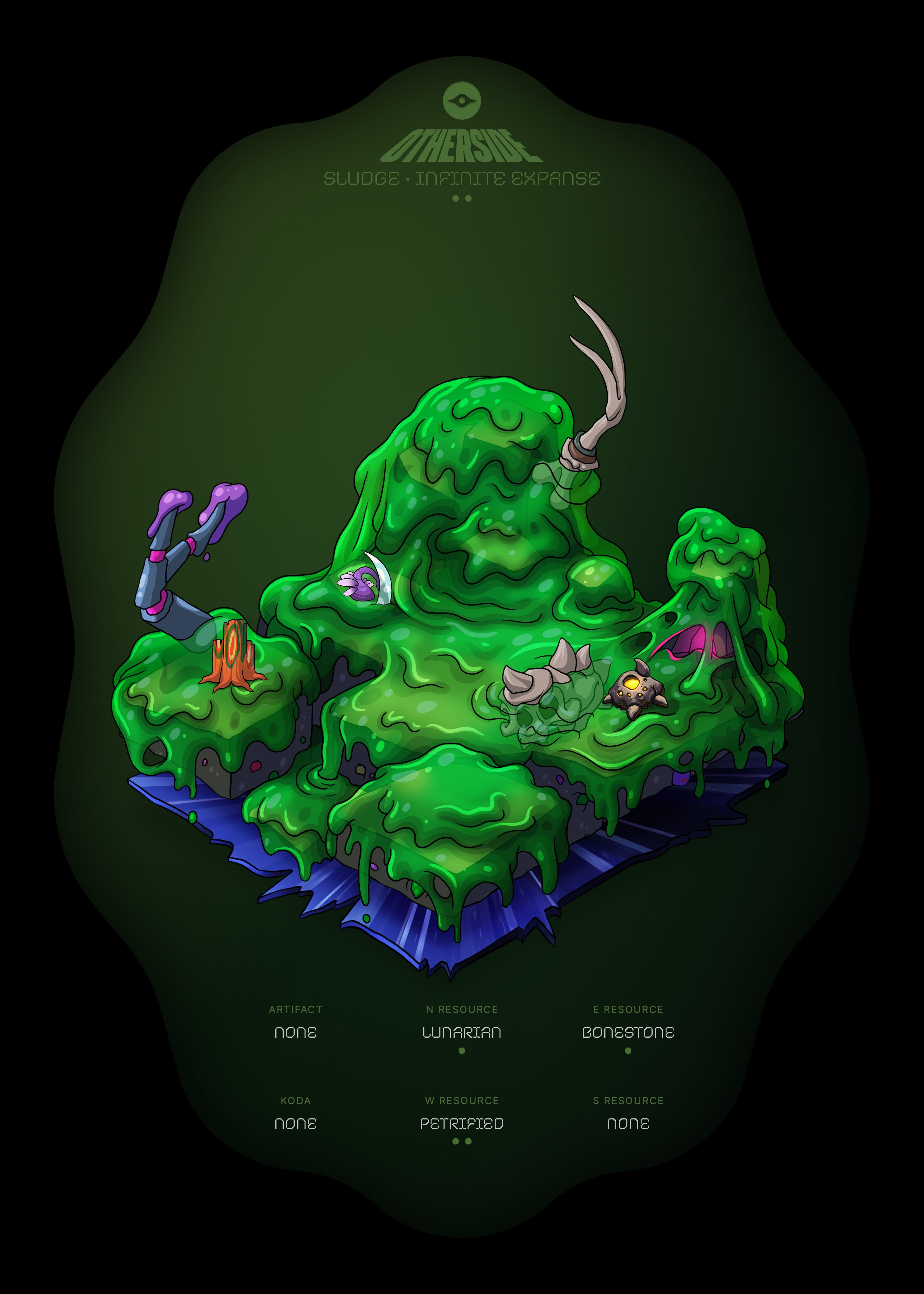 Otherdeed #63130 — Sludge