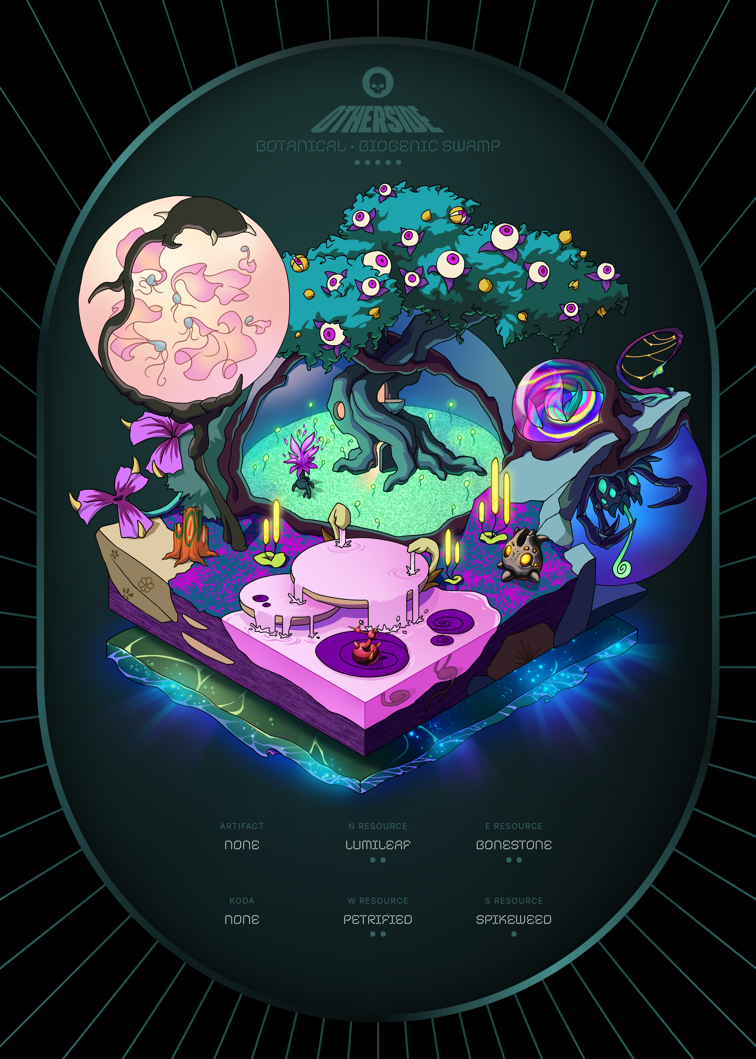 Otherdeed #9357 — Botanical