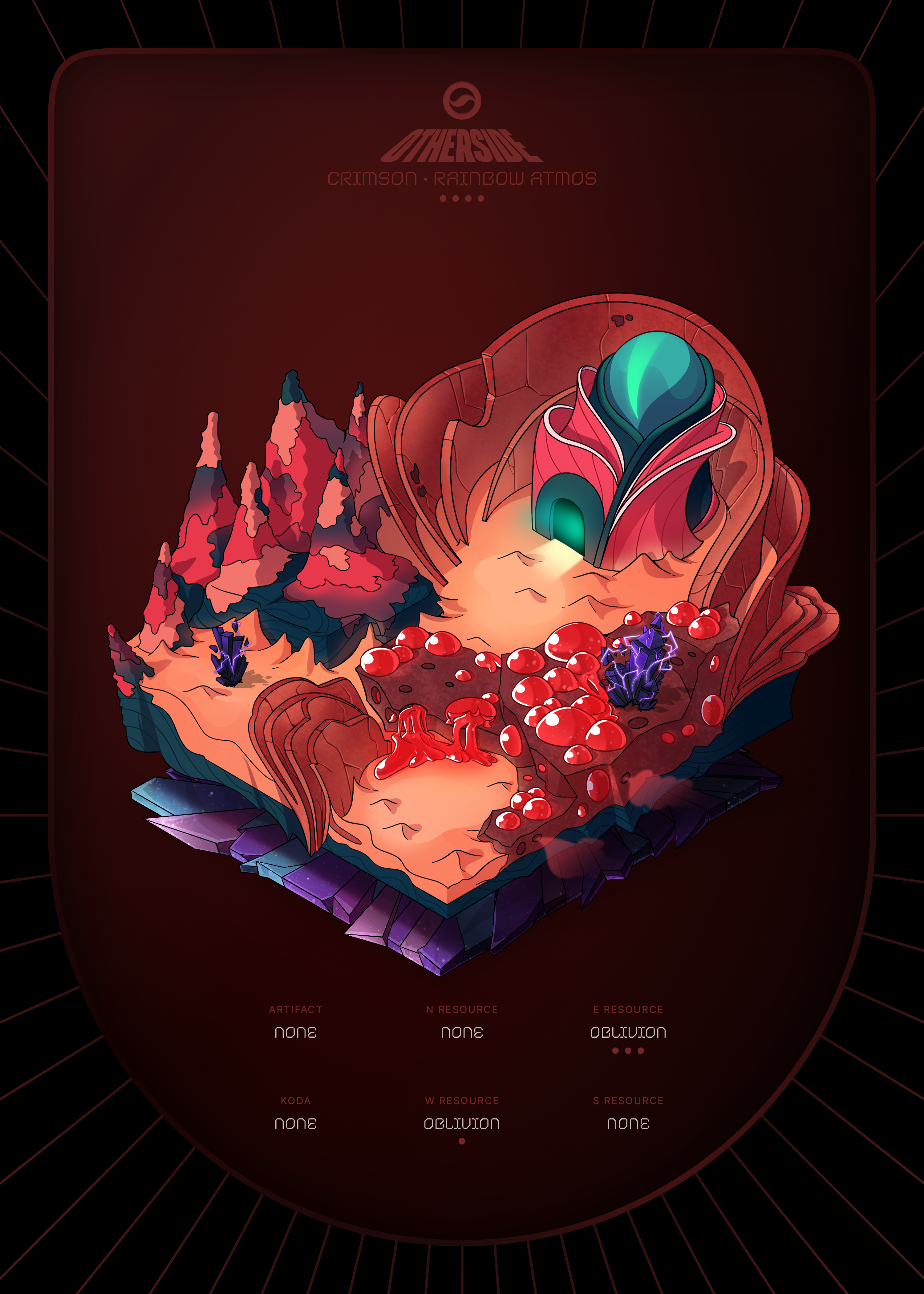 Otherdeed #86490 — Crimson