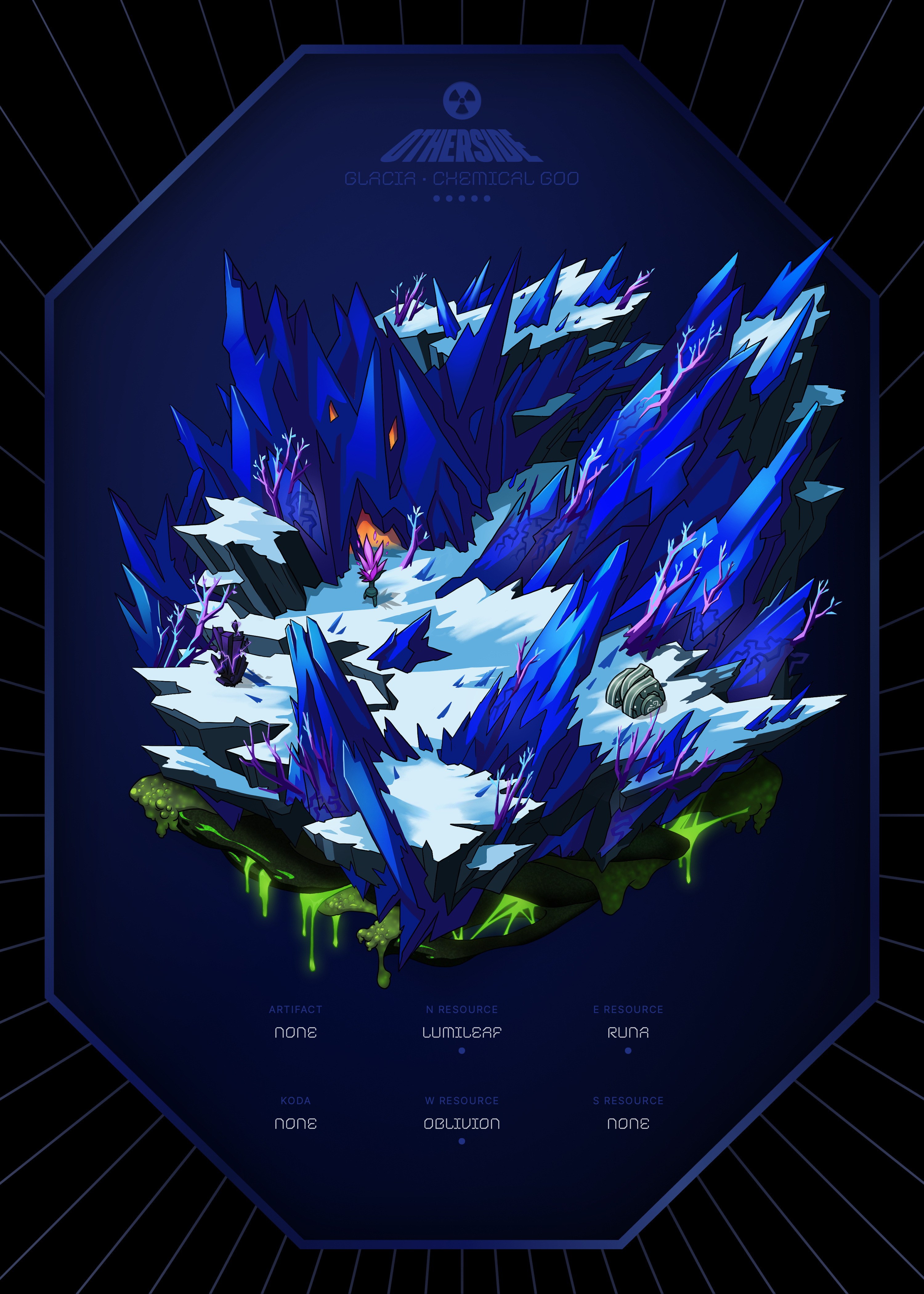 Otherdeed #23021 — Glacia