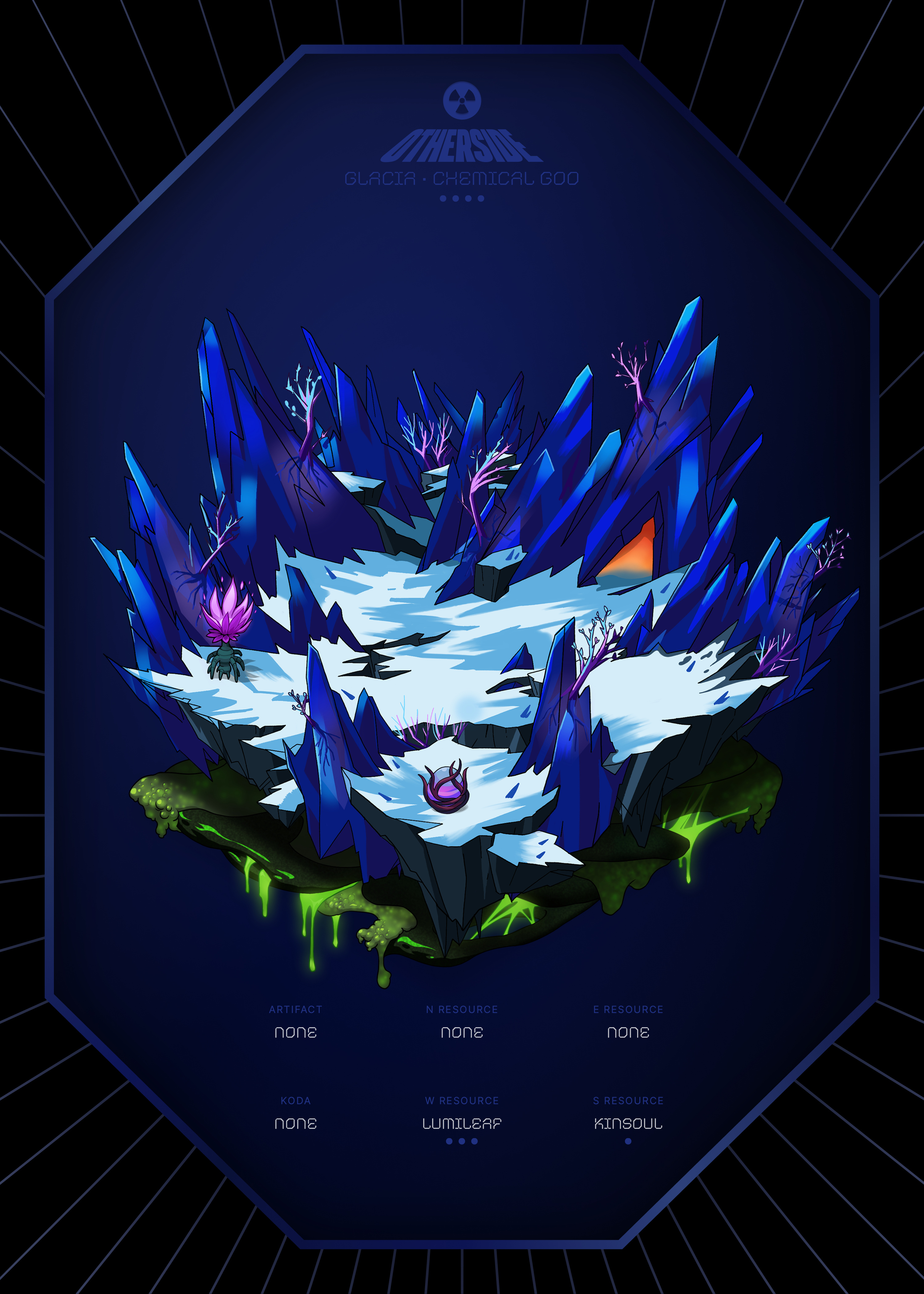 Otherdeed #10339 — Glacia