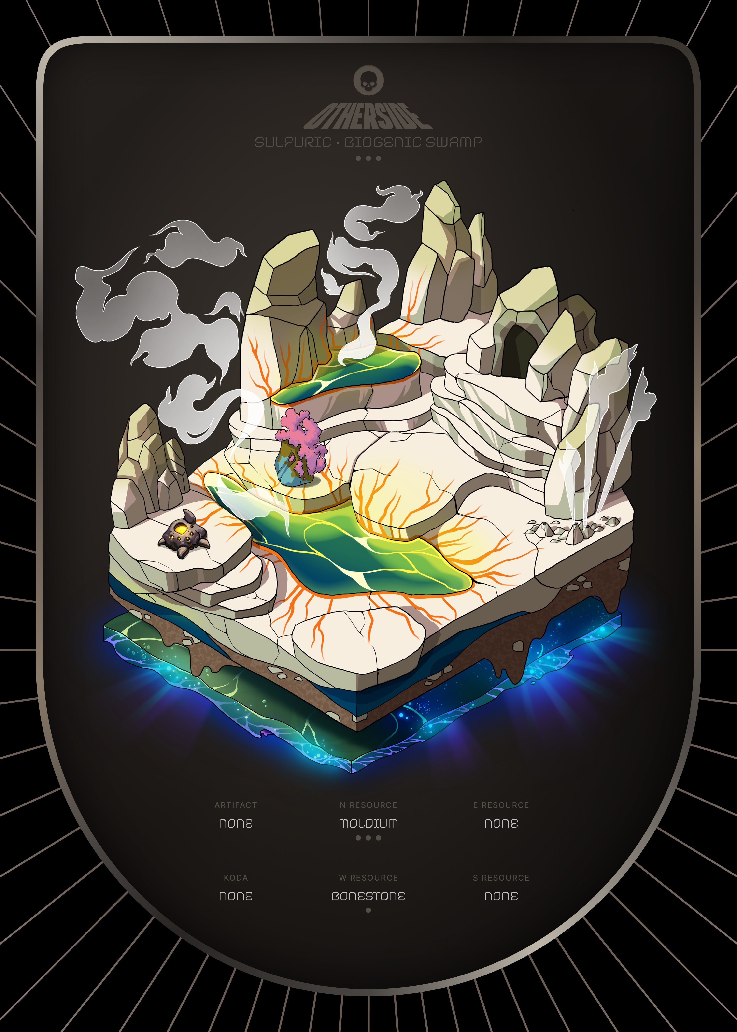 Otherdeed #724 — Sulfuric