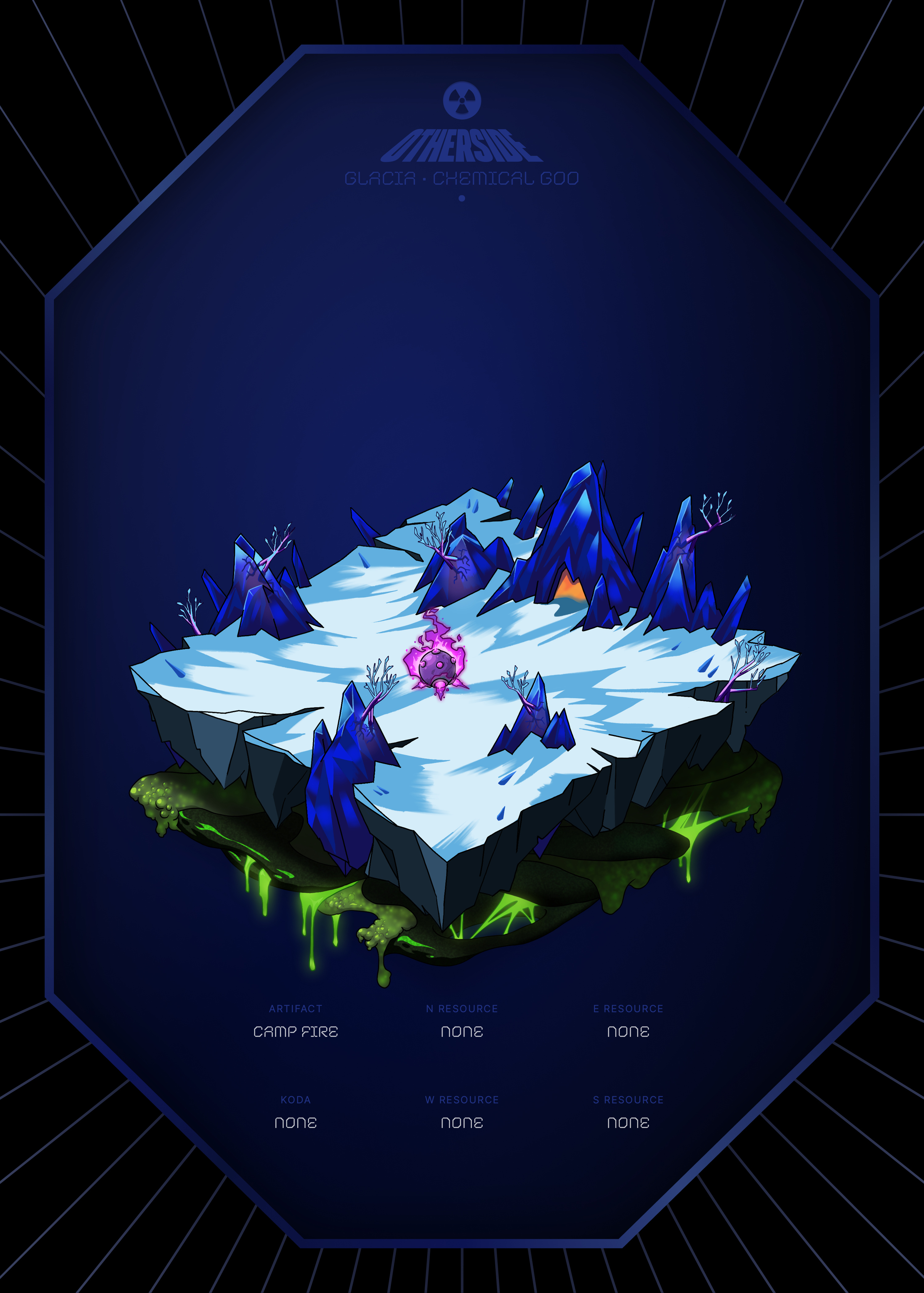 Otherdeed #10371 — Glacia