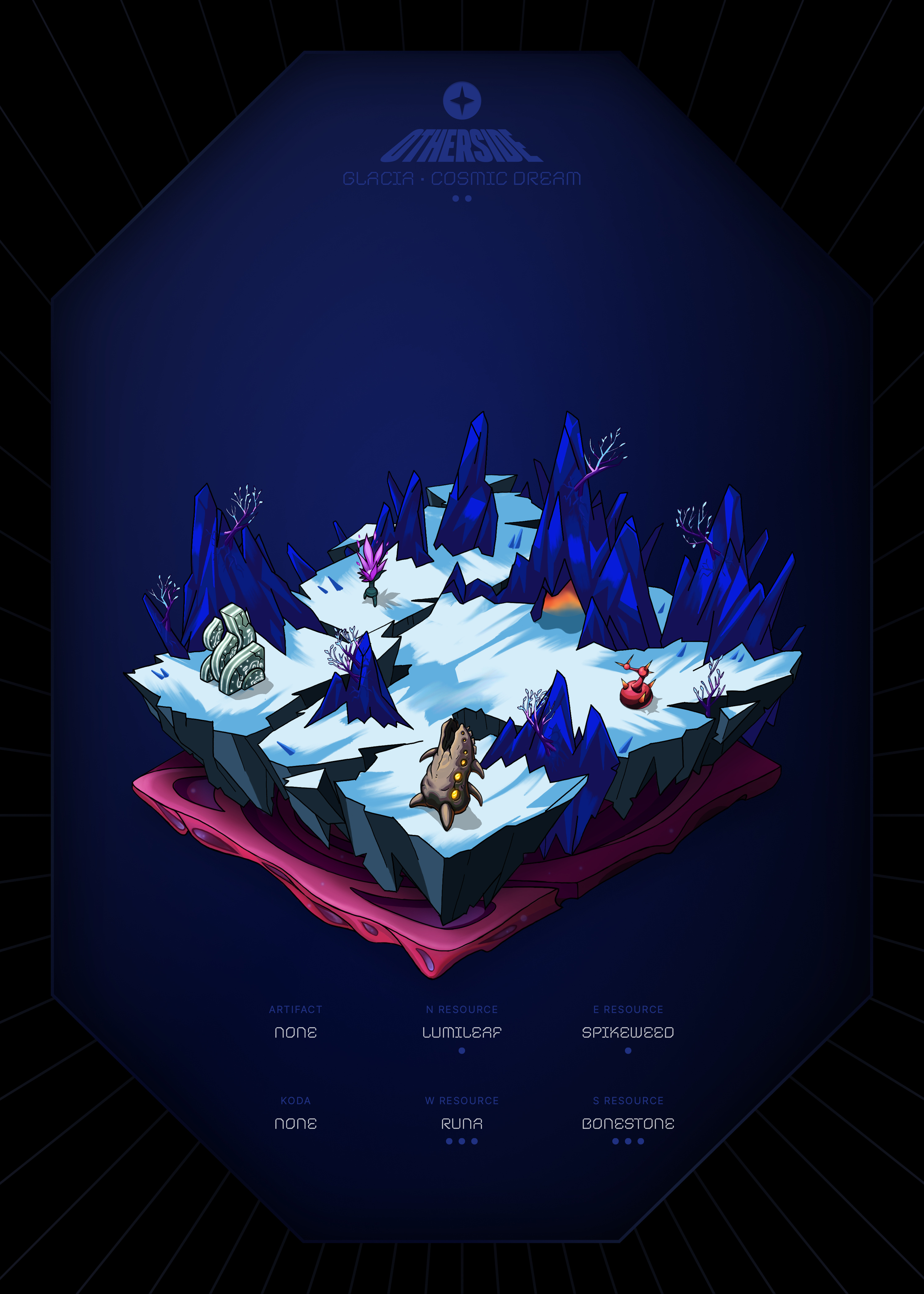 Otherdeed #99984 — Glacia