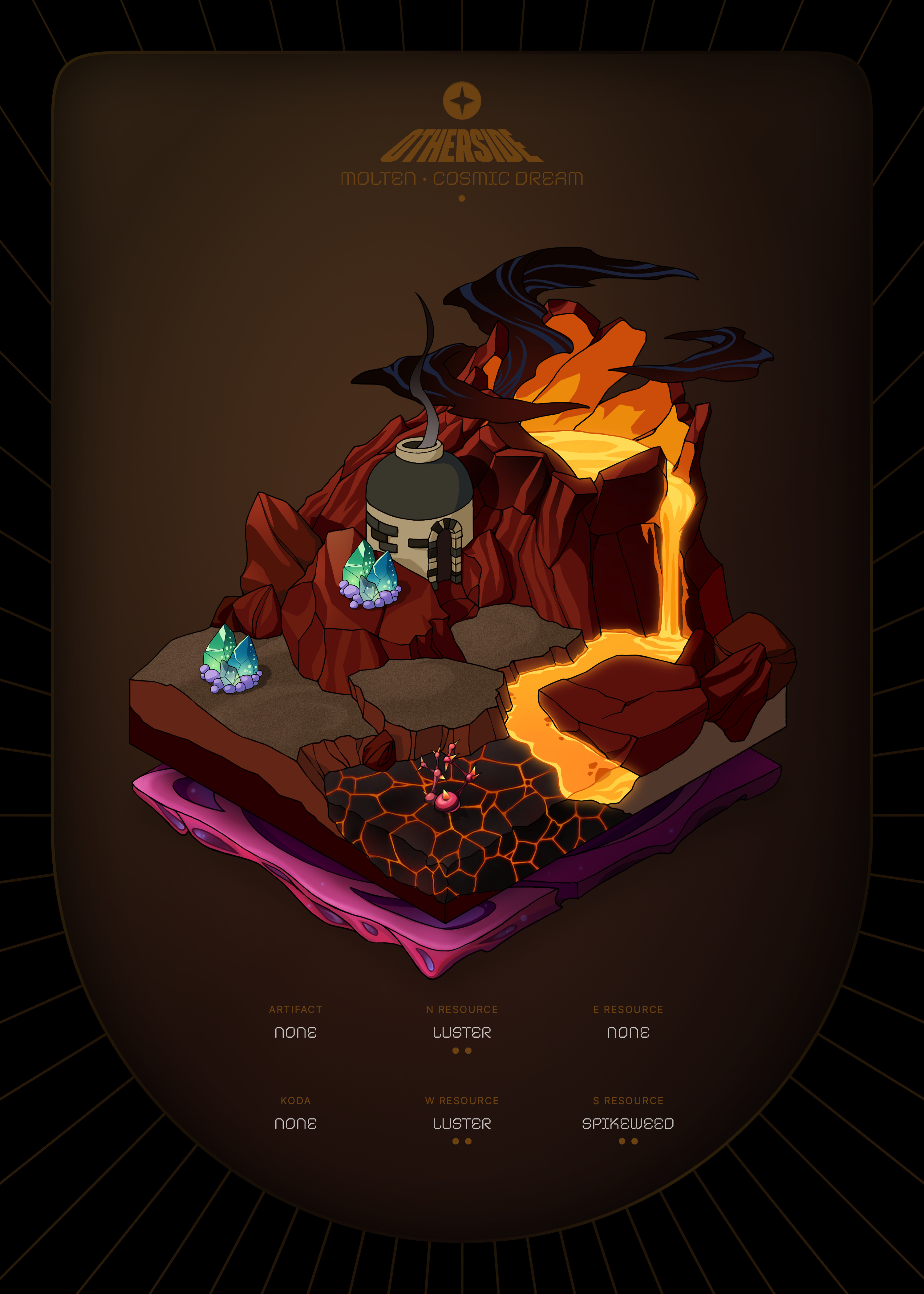 Otherdeed #37351 — Molten