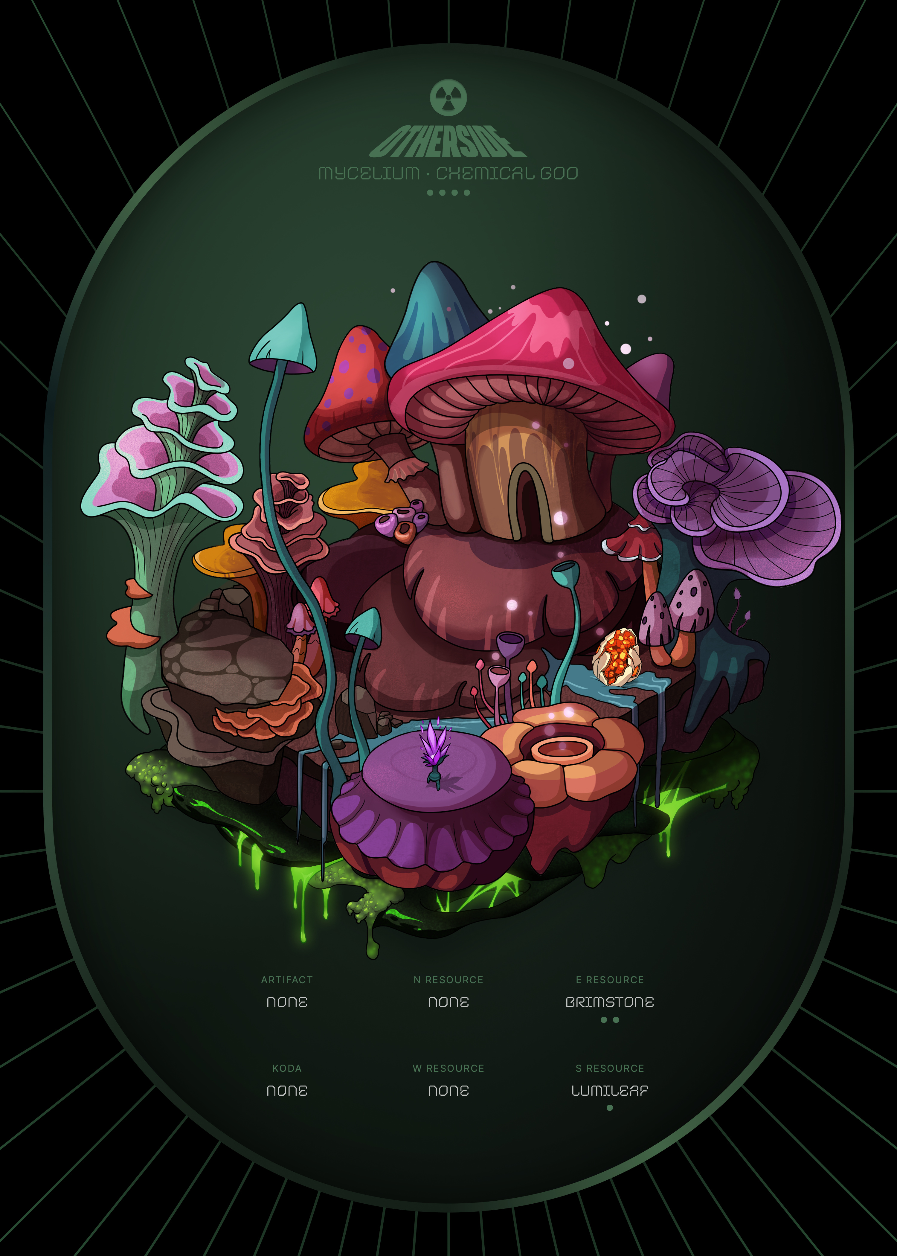 Otherdeed #24630 — Mycelium