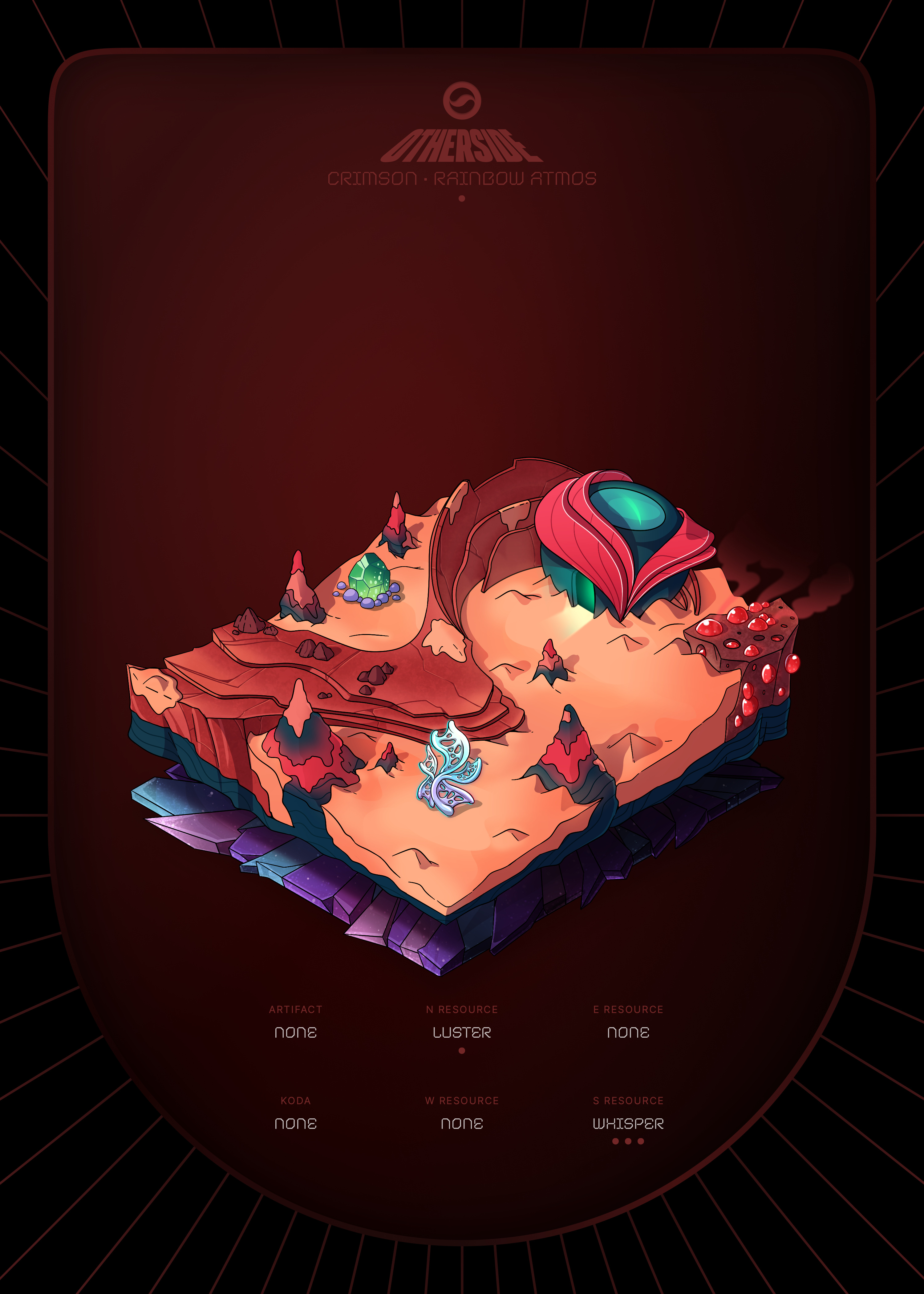 Otherdeed #72391 — Crimson