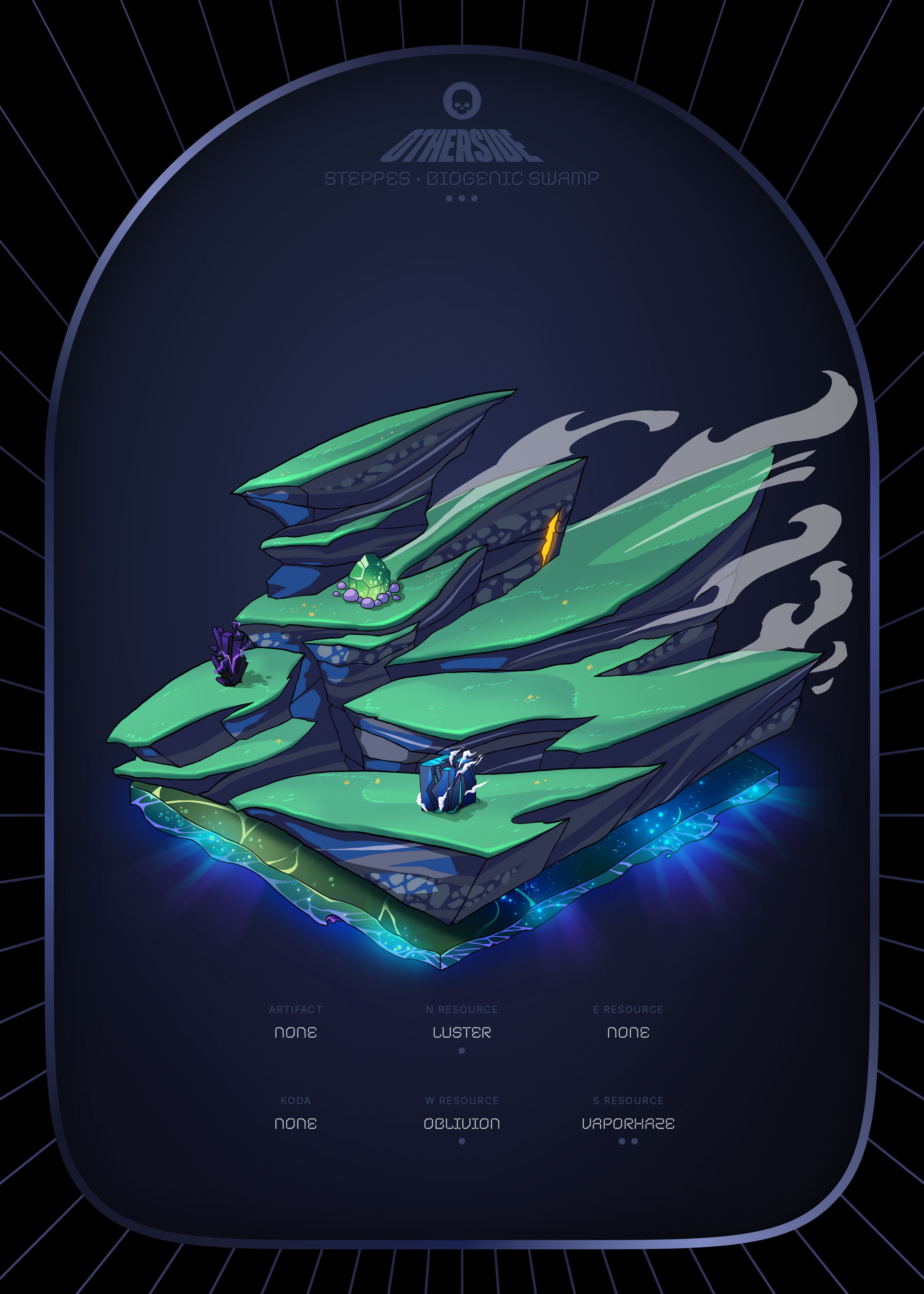 Otherdeed #9606 — Steppes