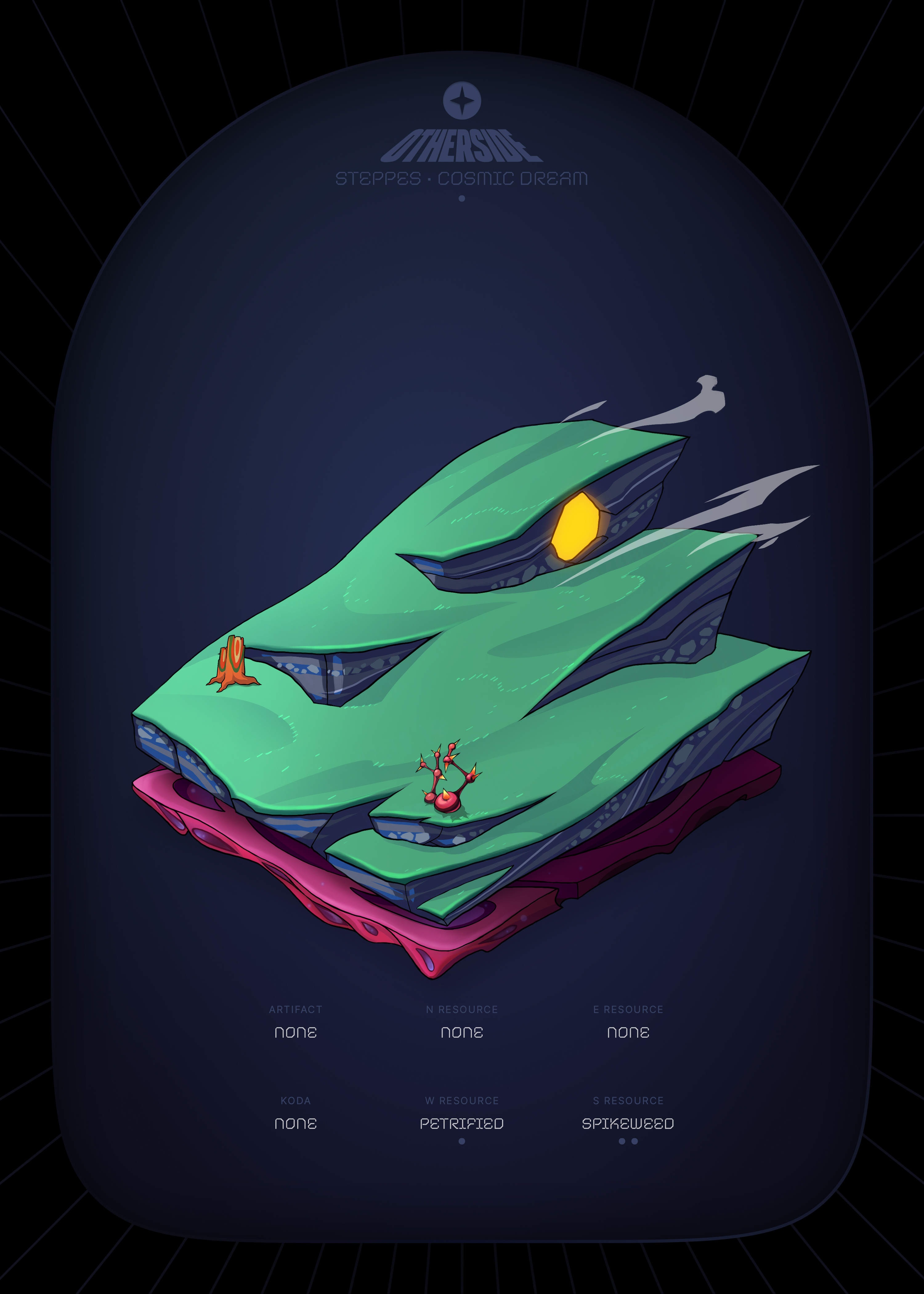 Otherdeed #33802 — Steppes