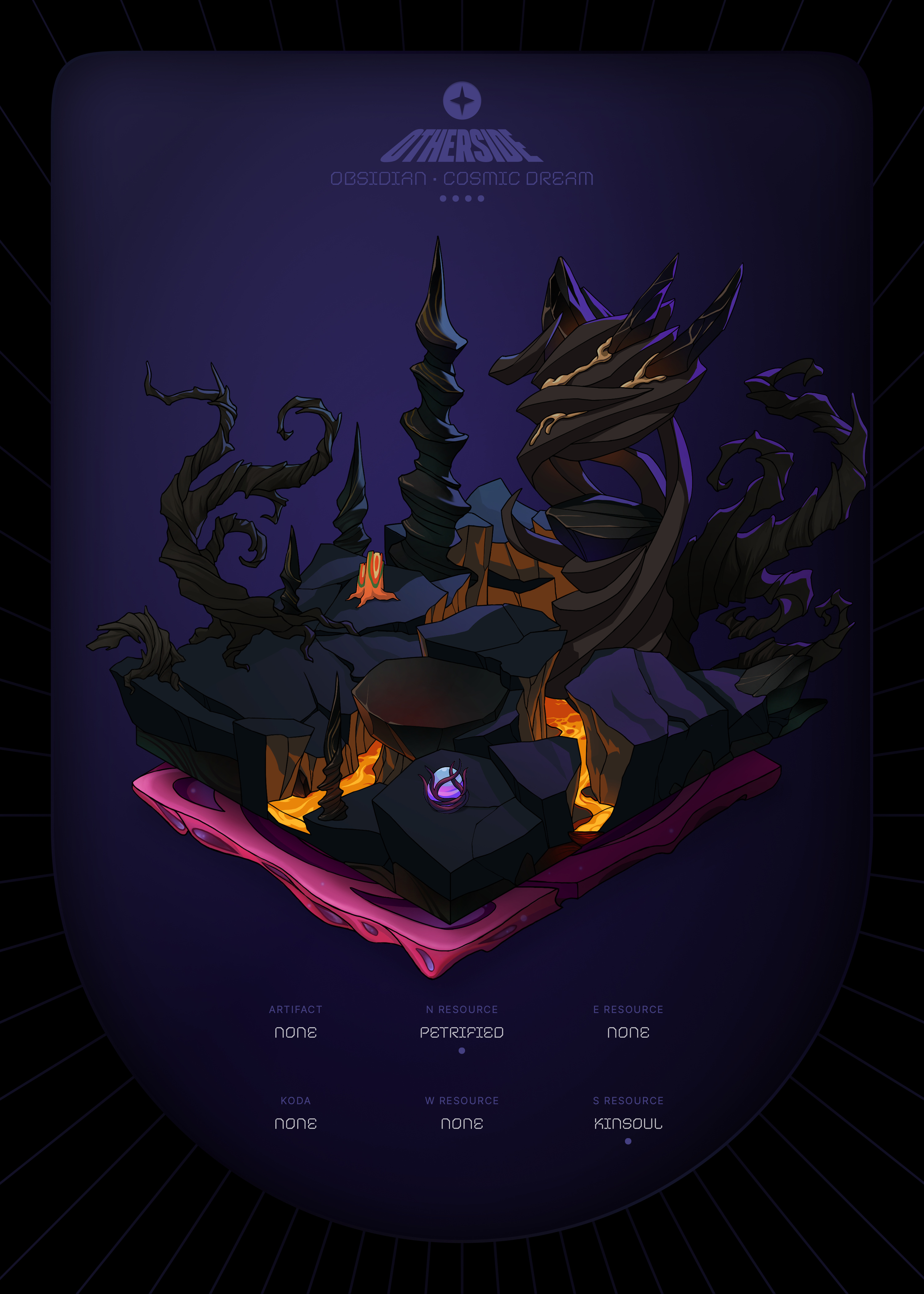 Otherdeed #32203 — Obsidian