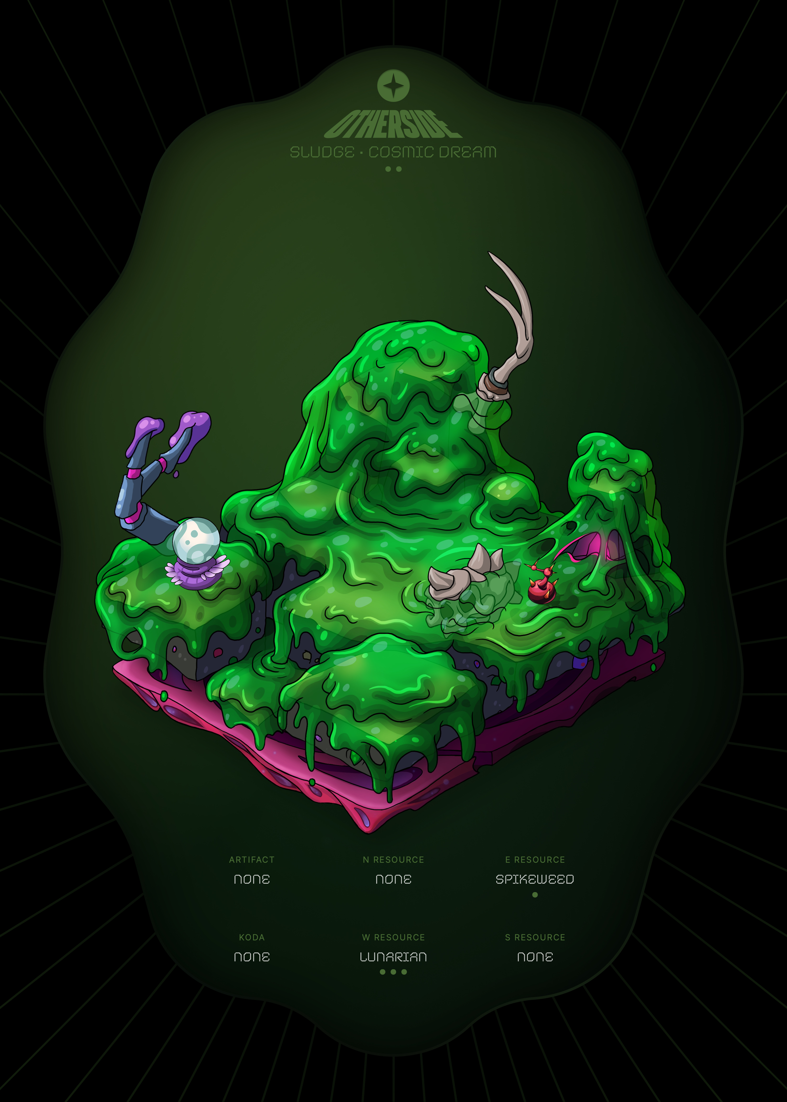 Otherdeed #99998 — Sludge