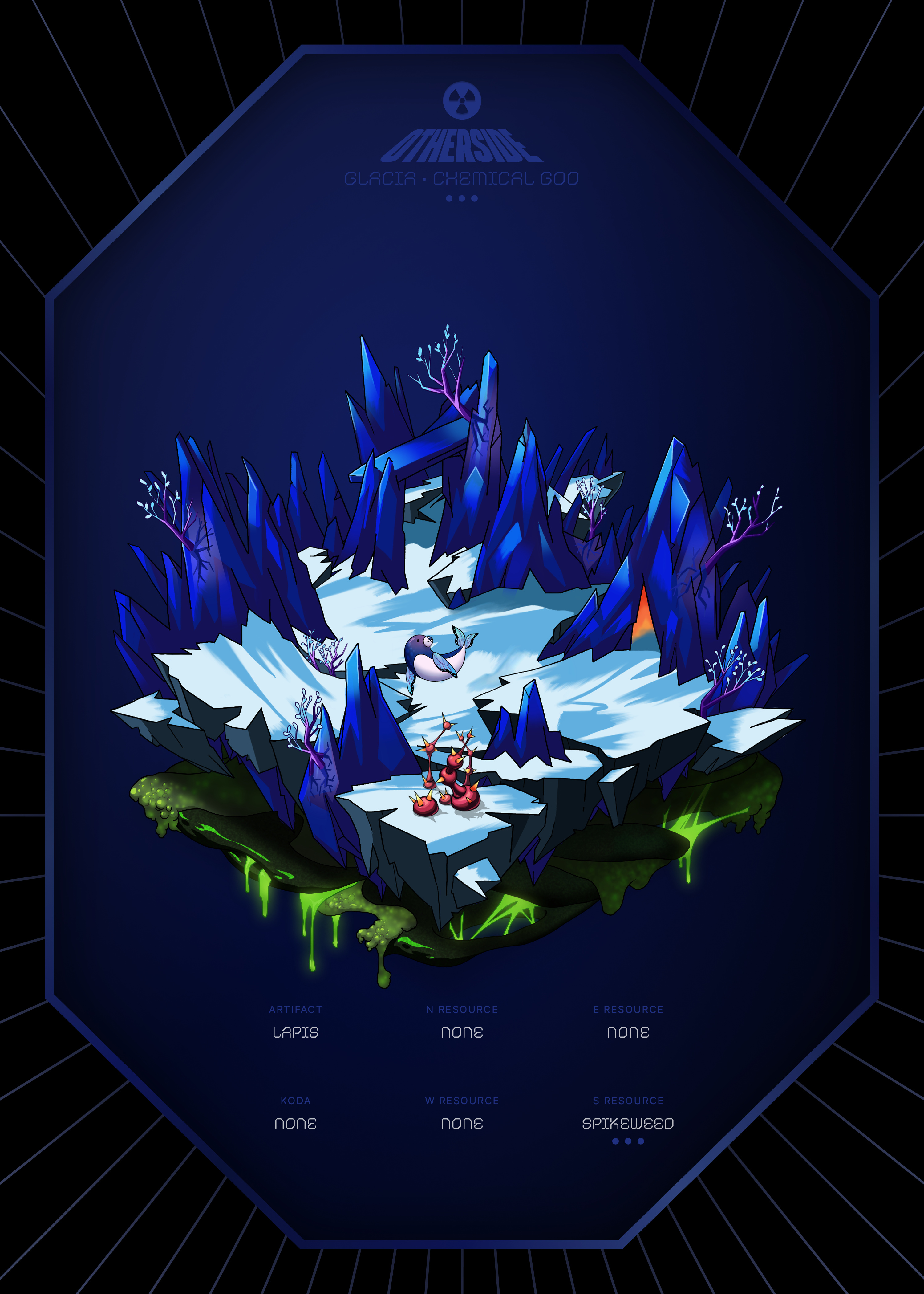 Otherdeed #25923 — Glacia