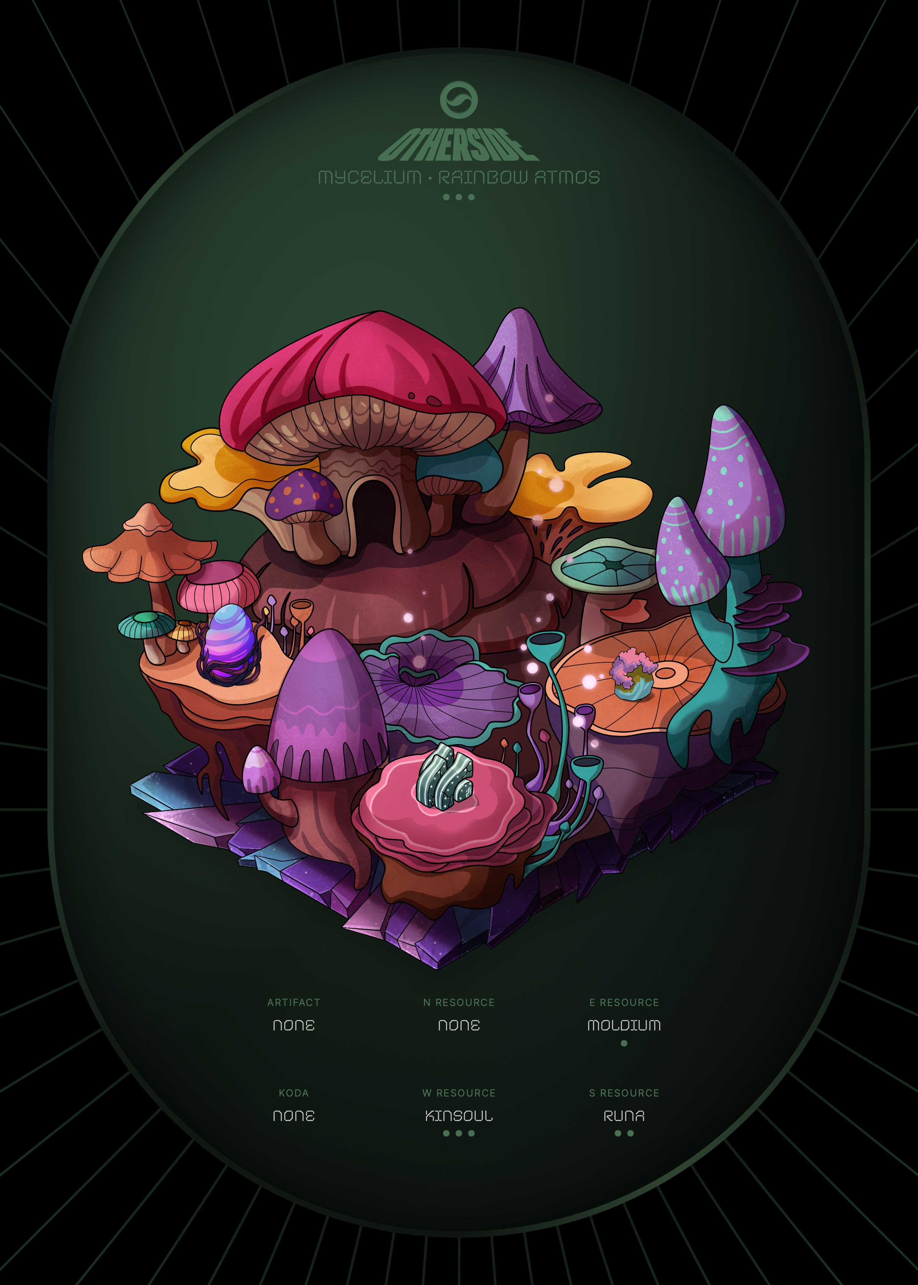 Otherdeed #81189 — Mycelium