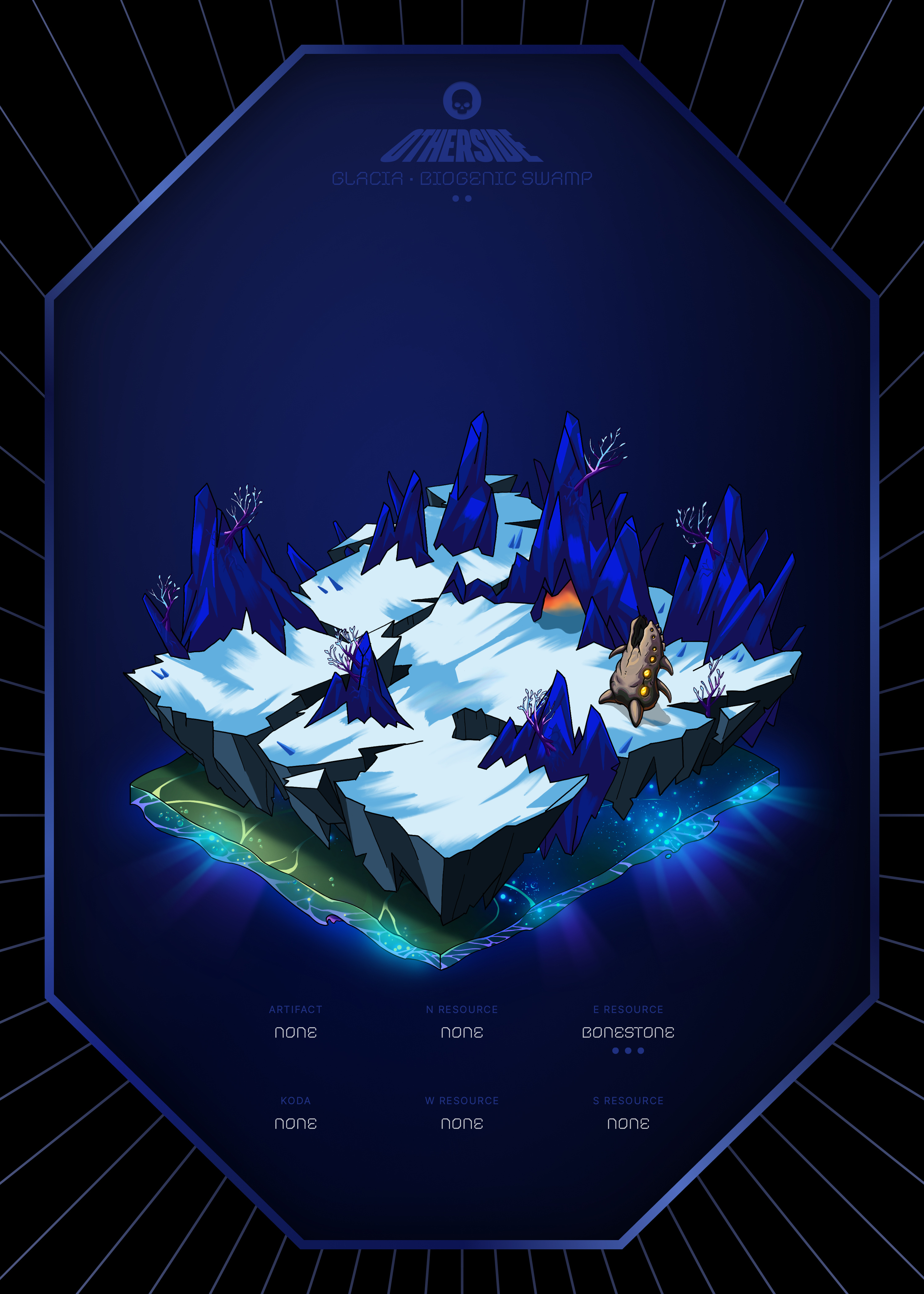 Otherdeed #9928 — Glacia